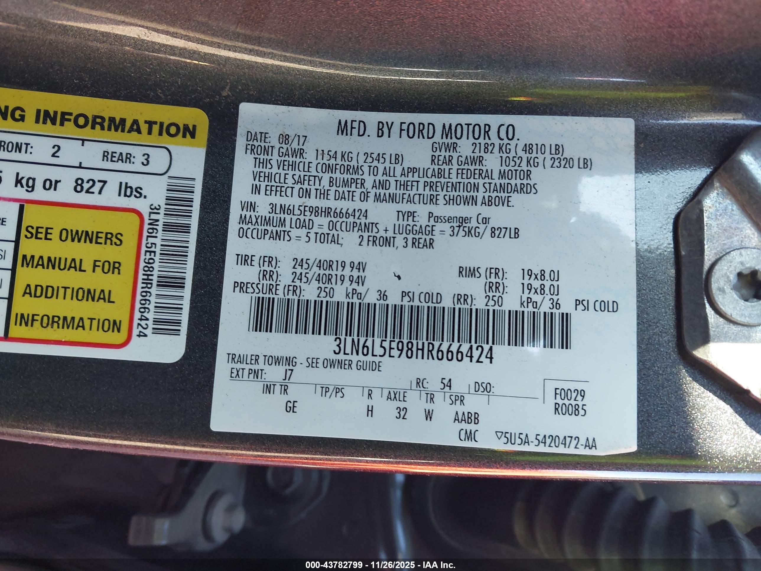 LINCOLN MKZ image 9