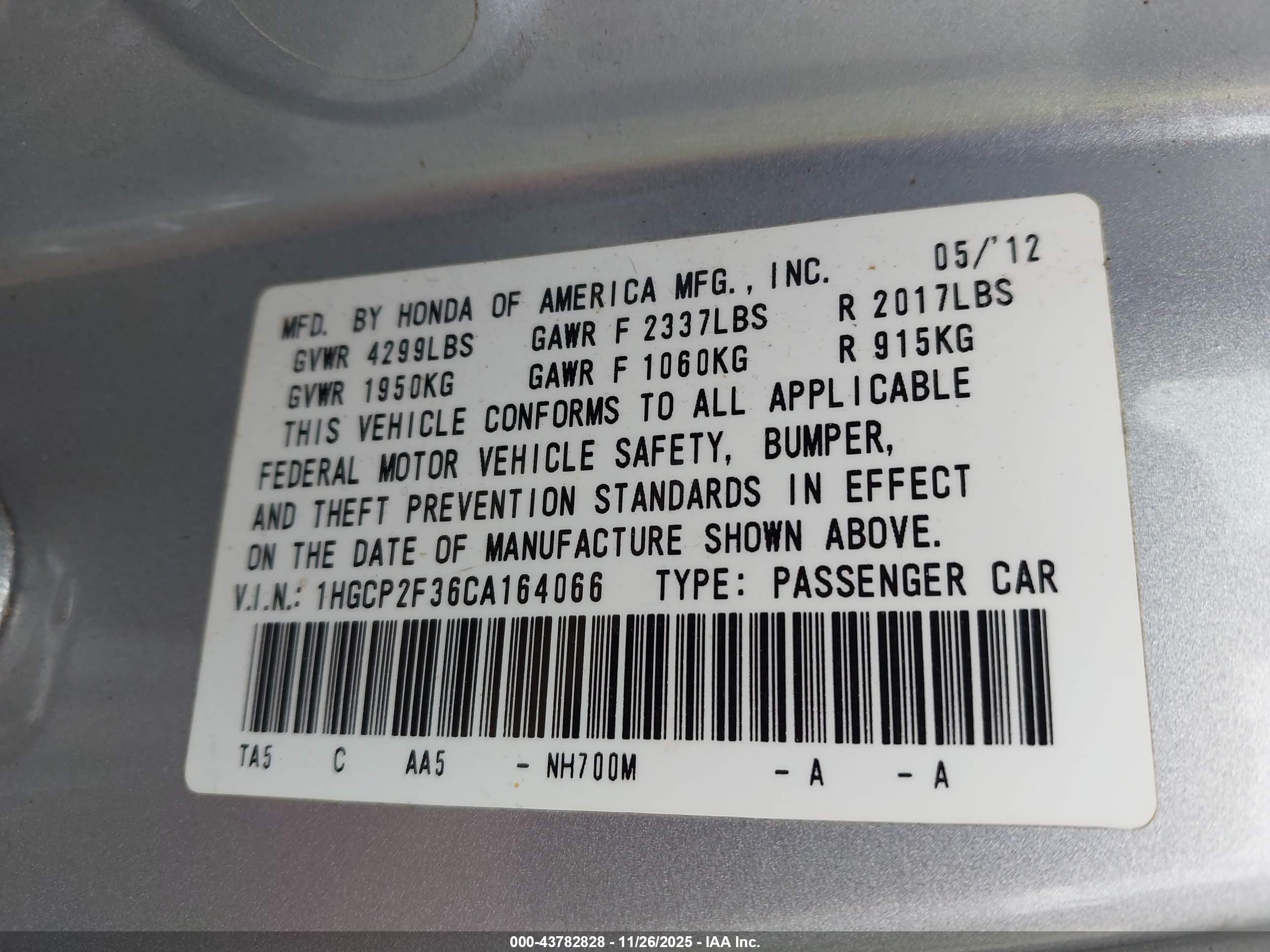 HONDA ACCORD image 9