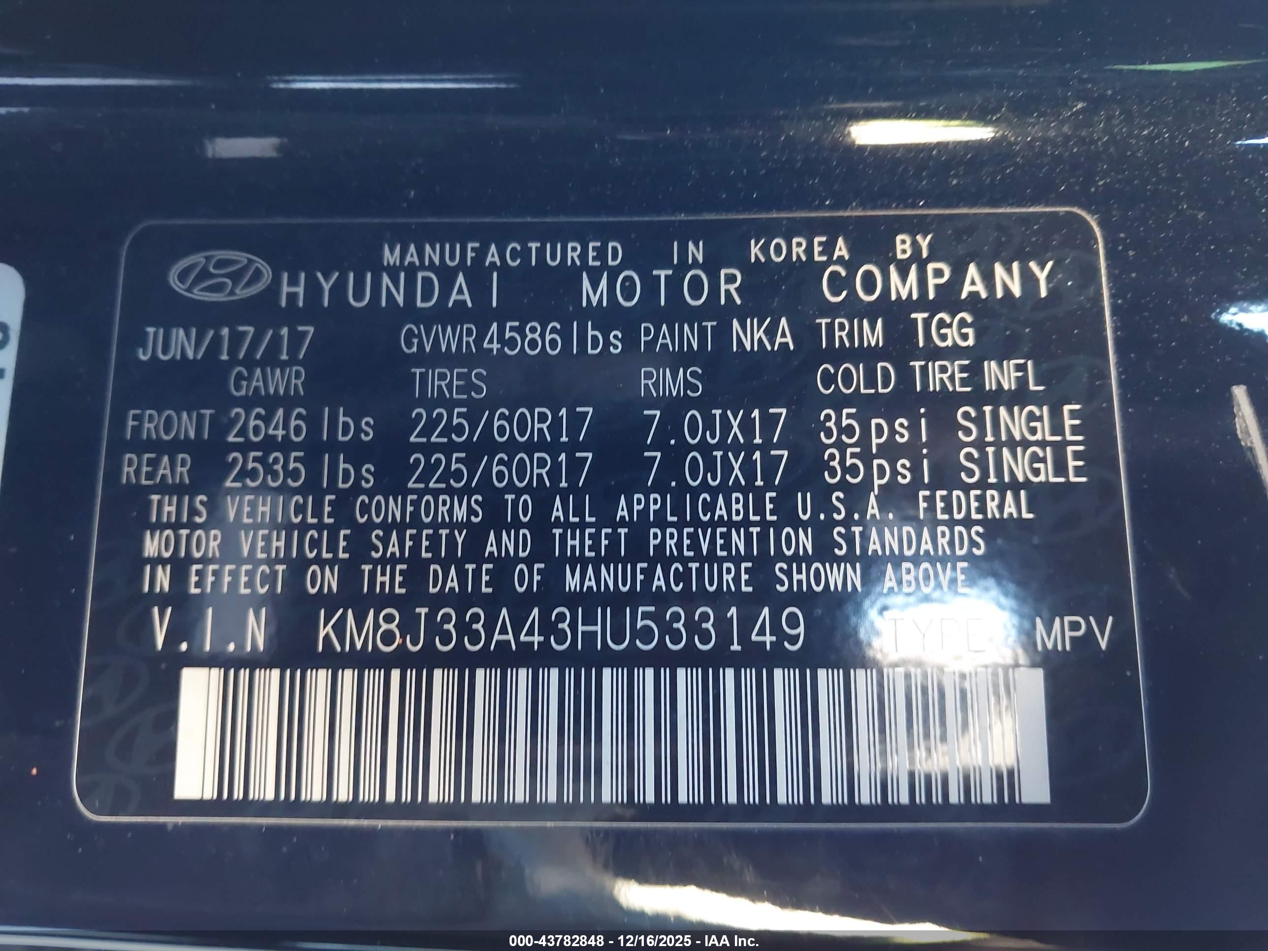 HYUNDAI TUCSON image 9