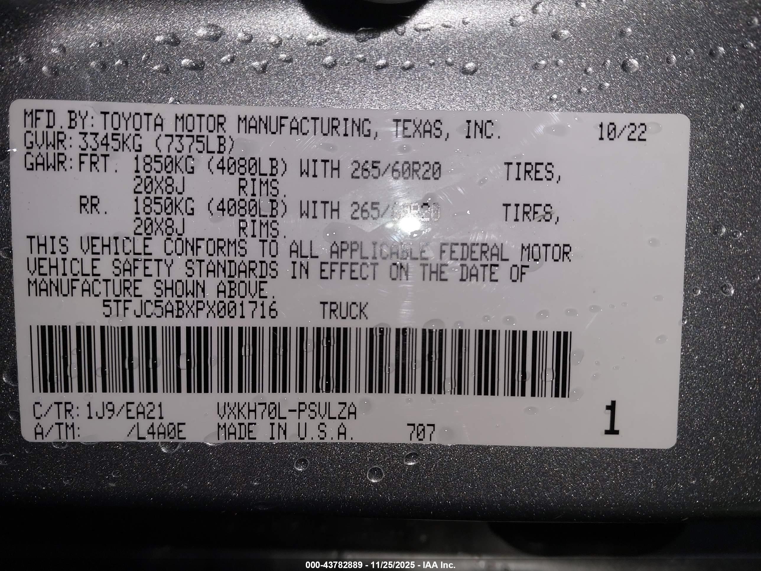 TOYOTA TUNDRA image 9