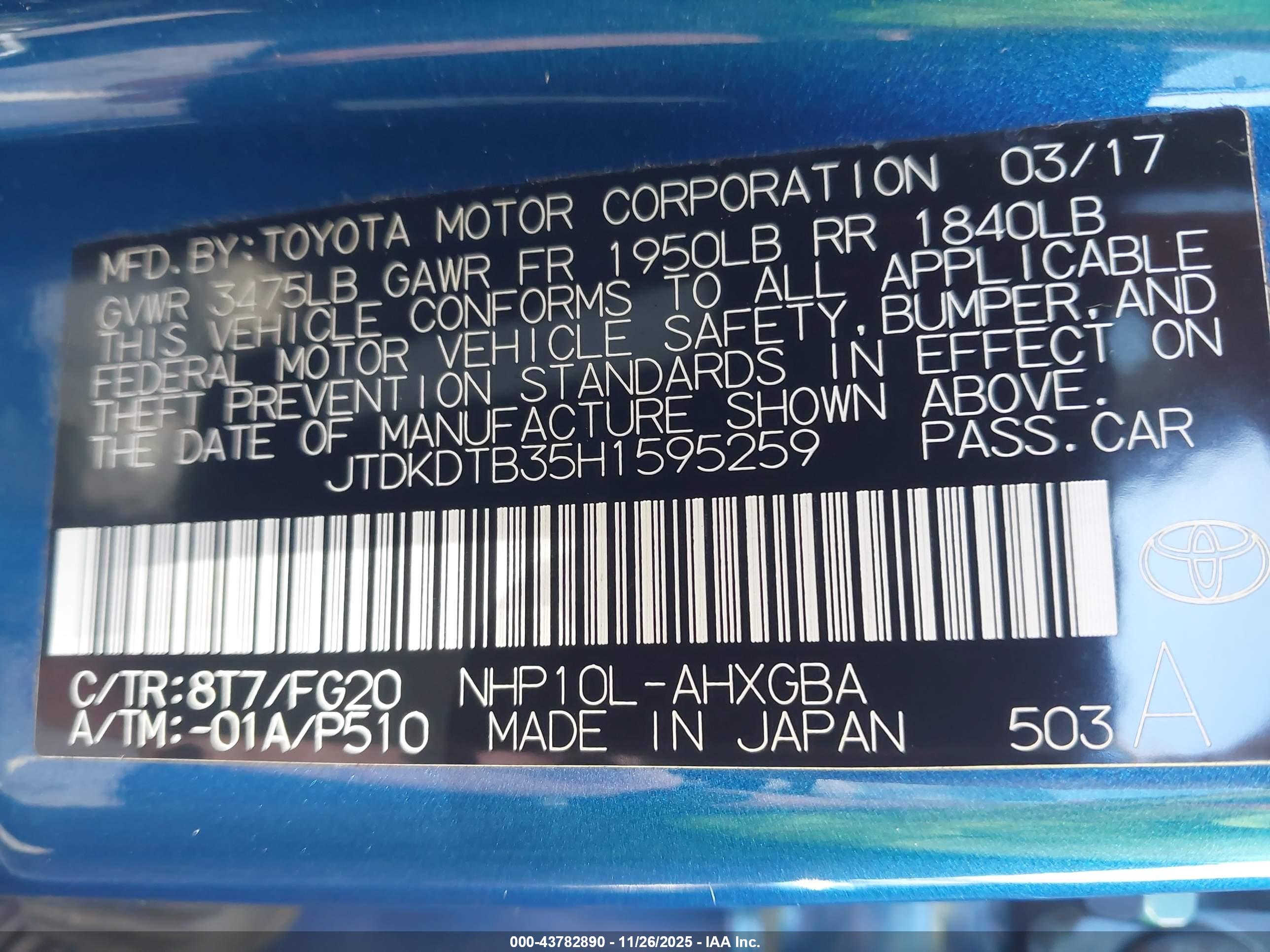 TOYOTA PRIUS image 9