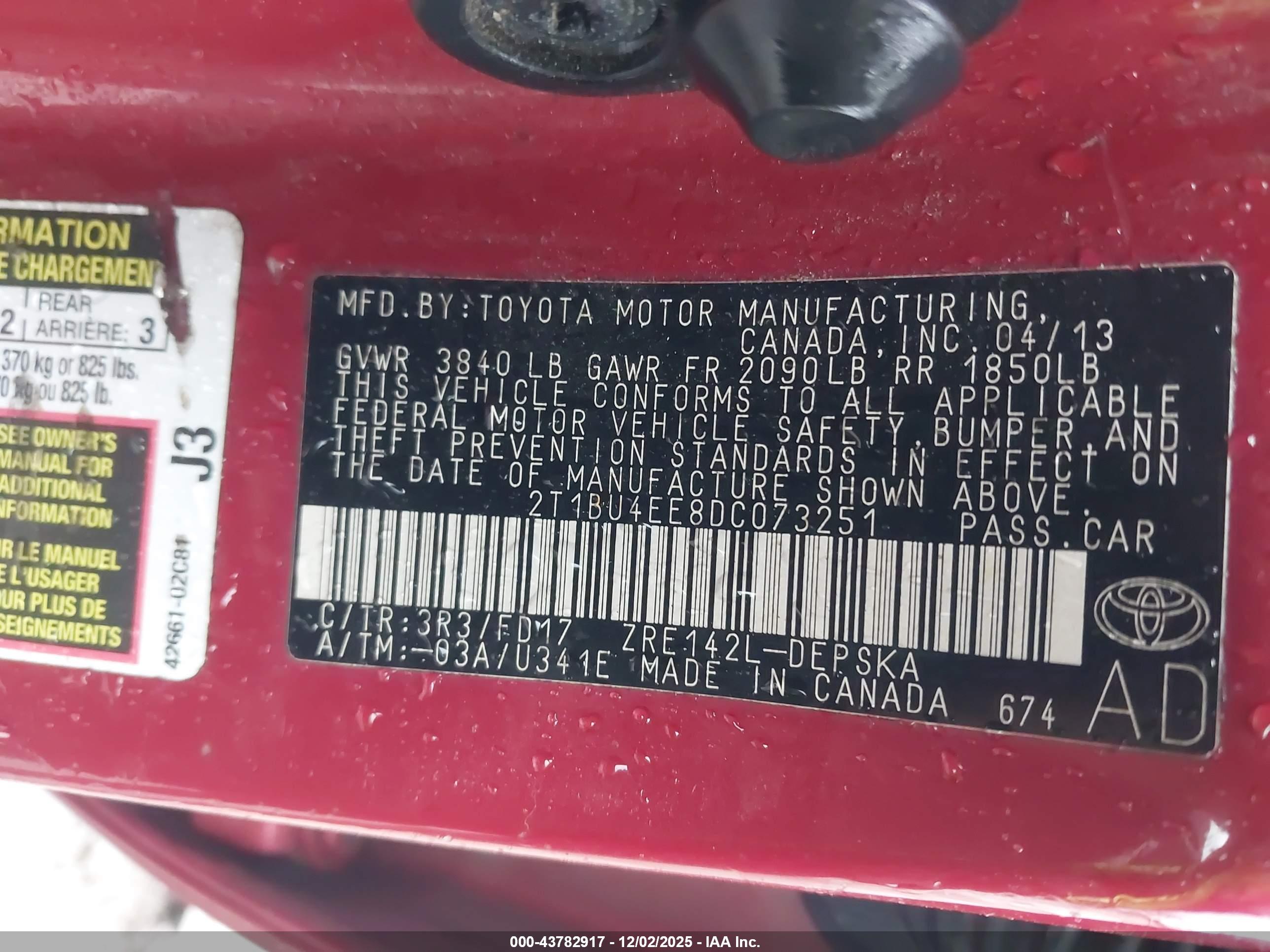 TOYOTA COROLLA image 9