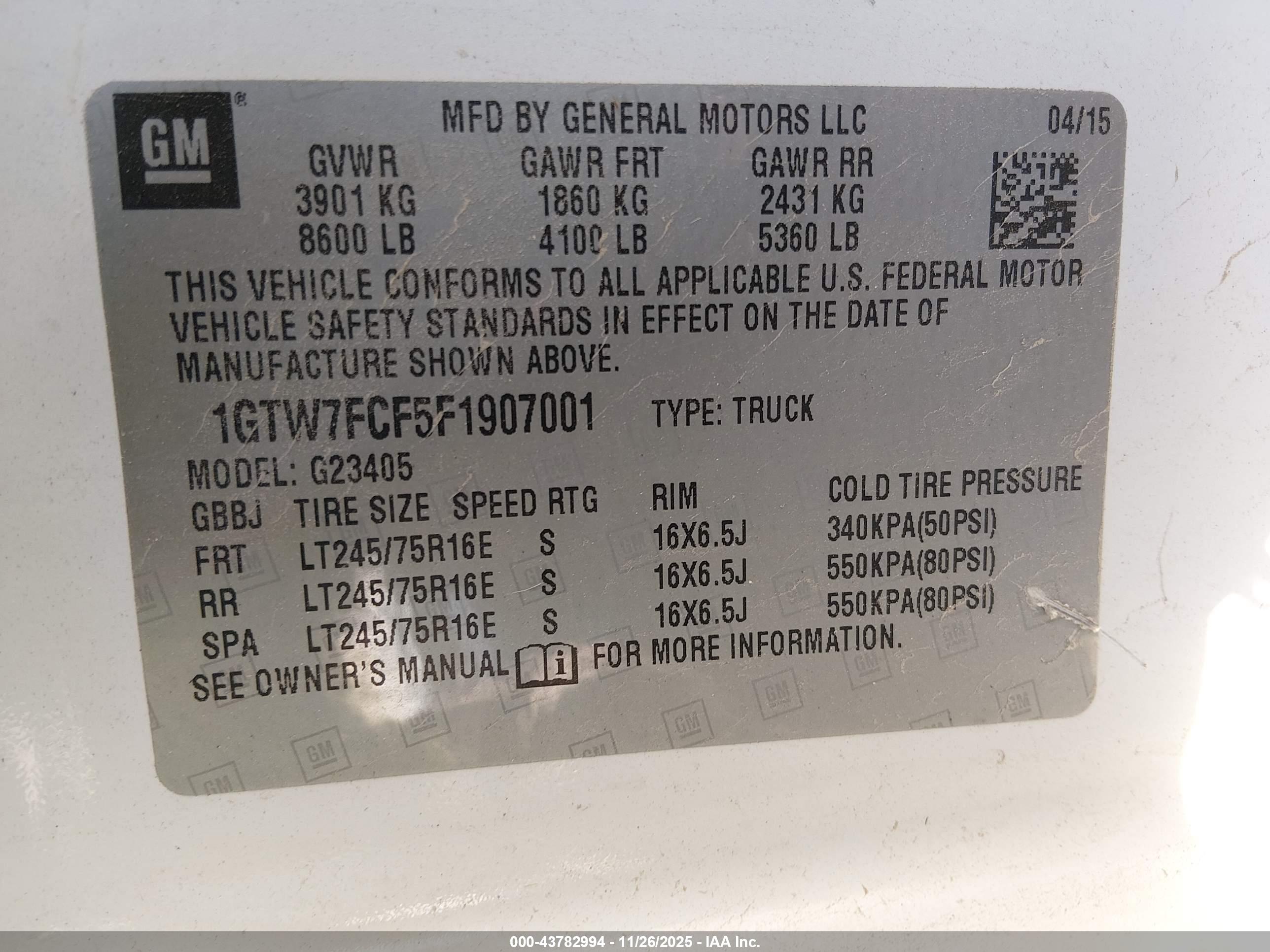 GMC SAVANA image 9