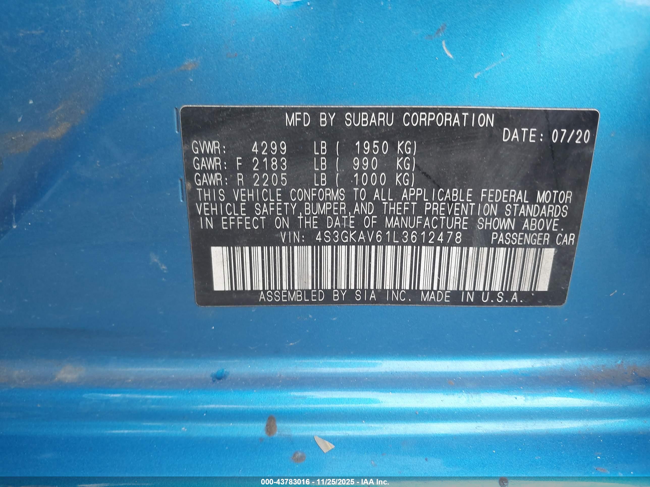 SUBARU IMPREZA image 9