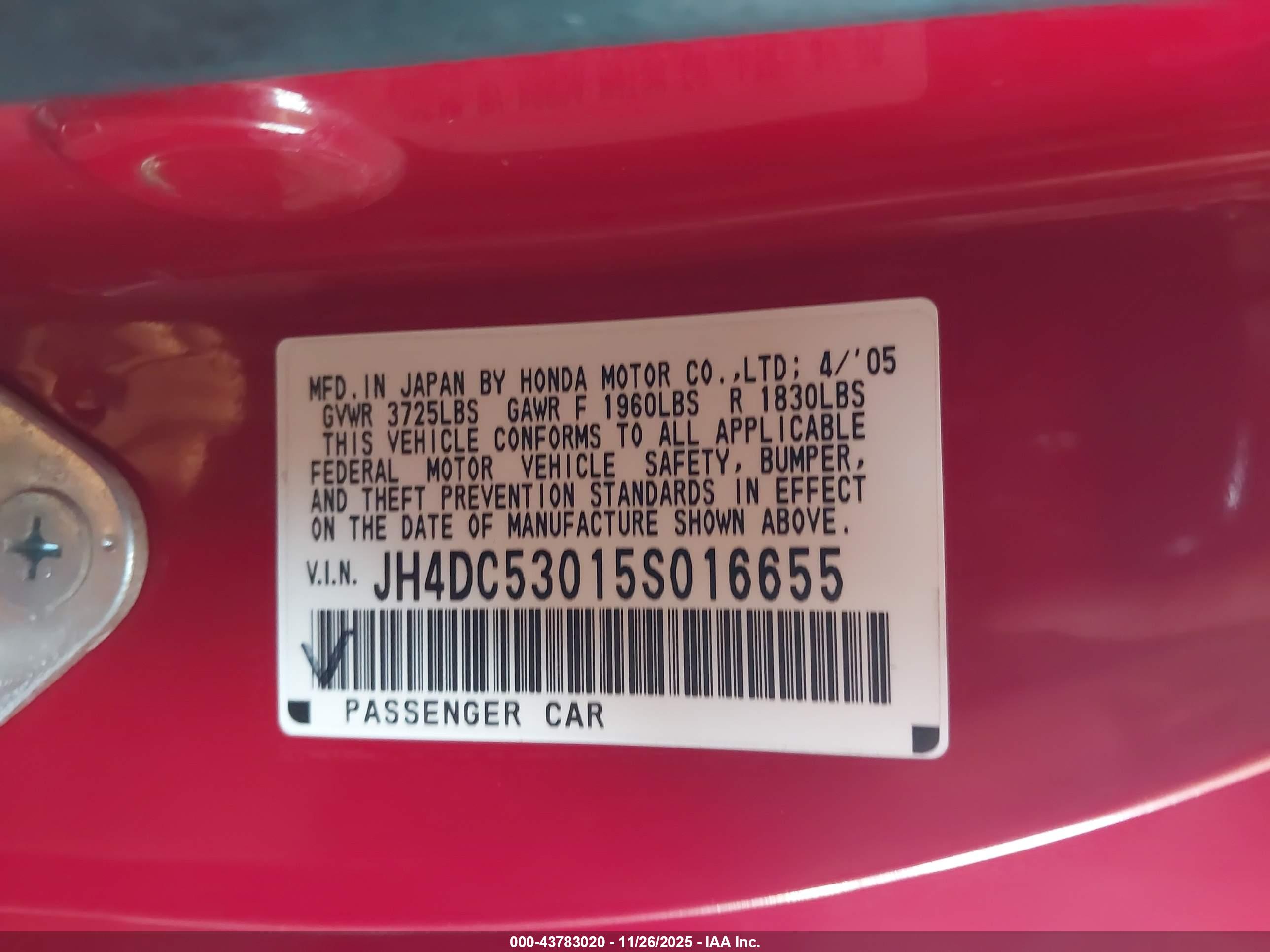 ACURA RSX image 9
