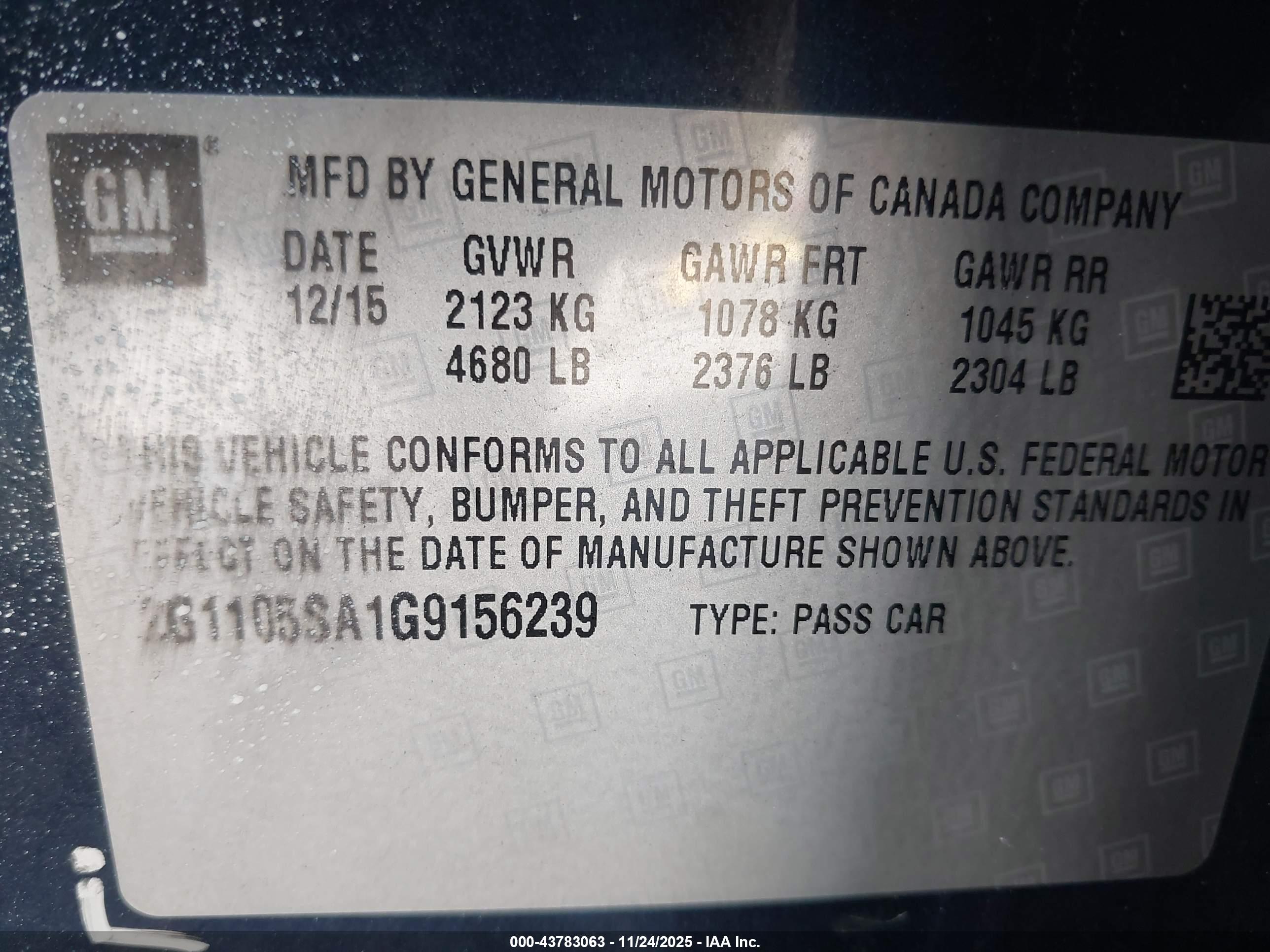 CHEVROLET IMPALA image 9