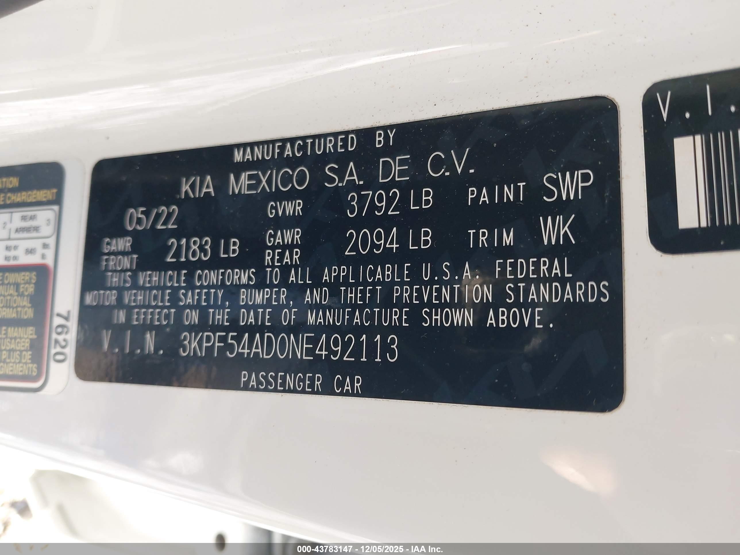 KIA FORTE image 9