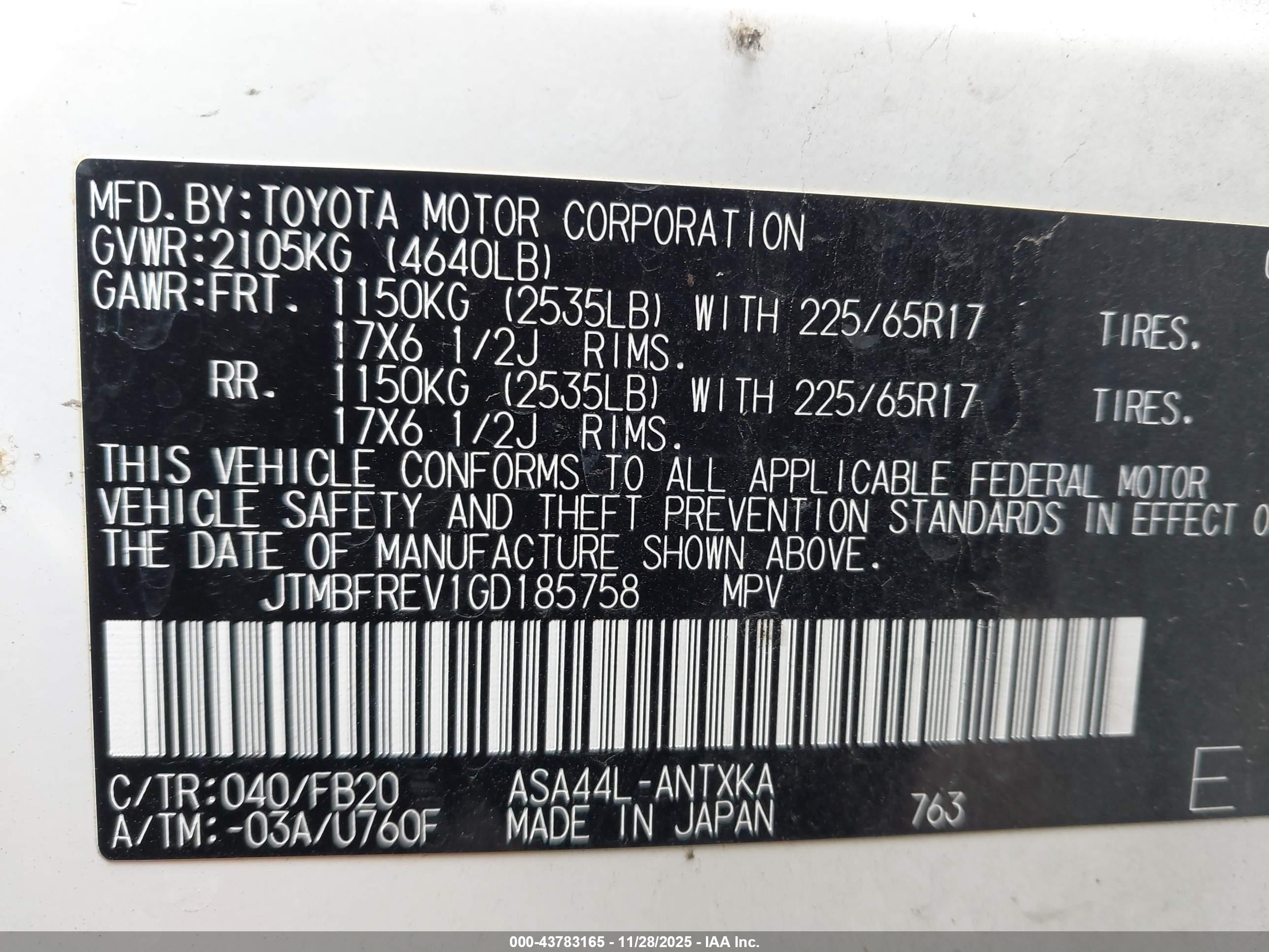 TOYOTA RAV4 image 9
