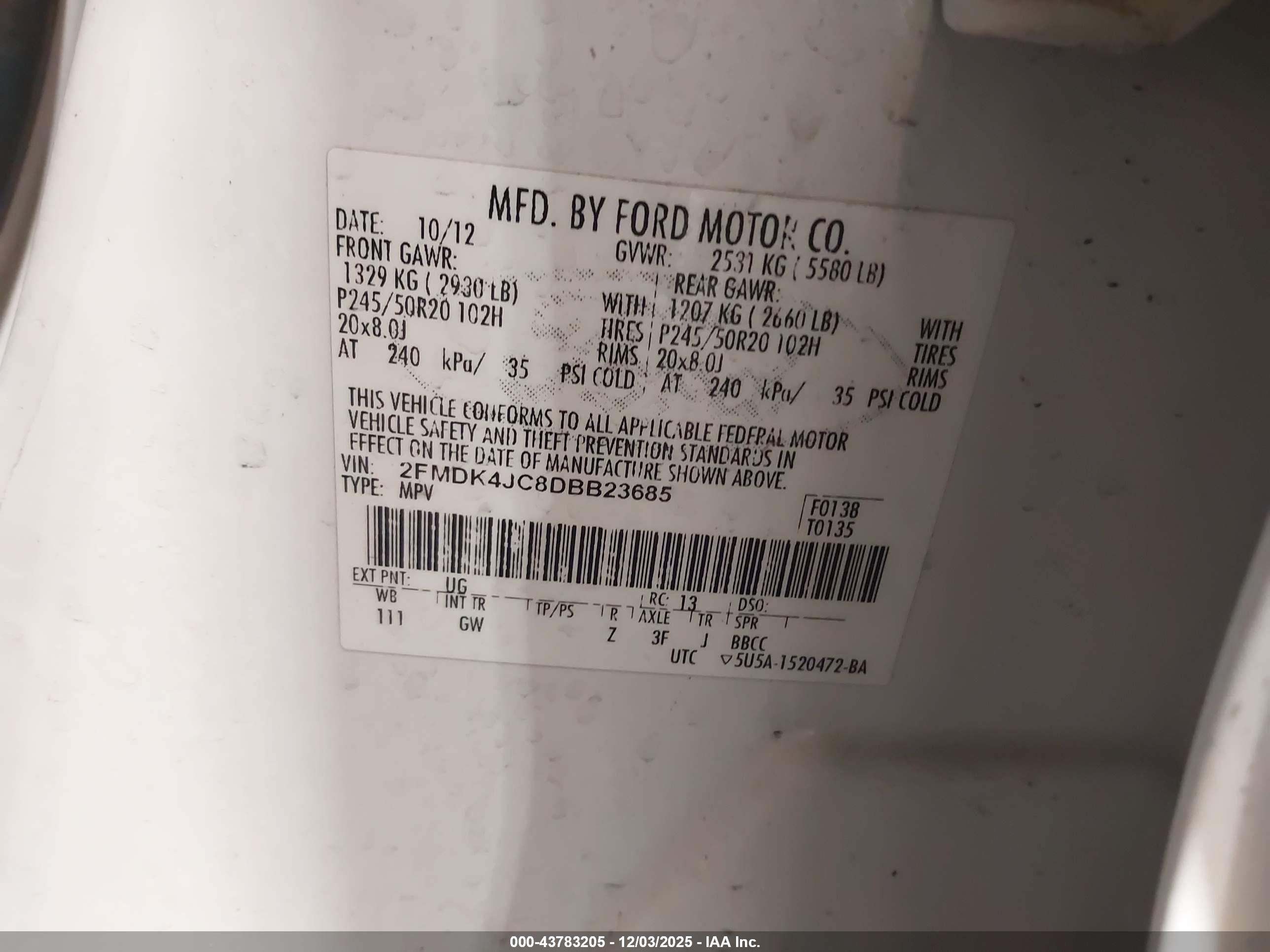 FORD EDGE image 9