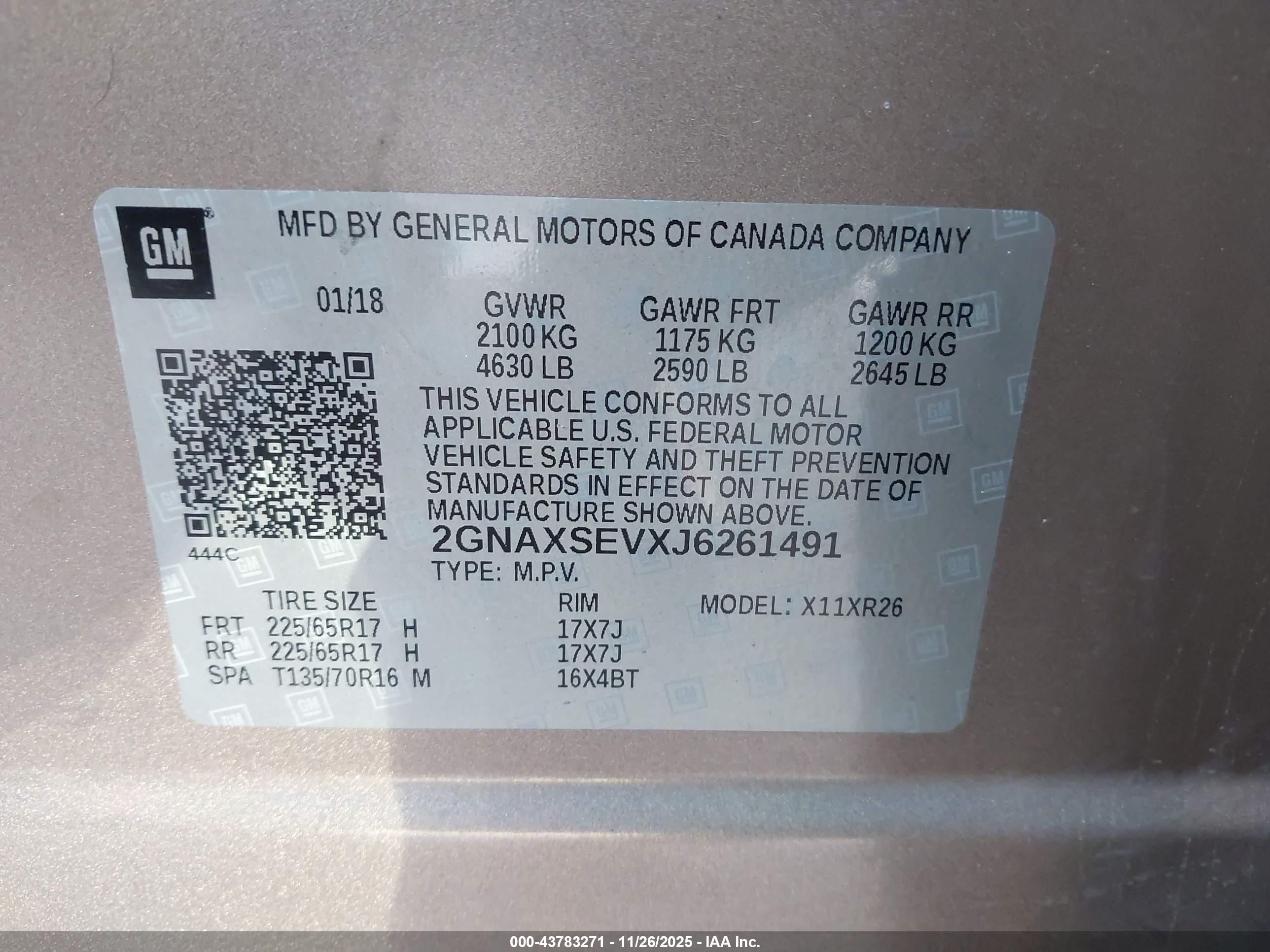 CHEVROLET EQUINOX image 9