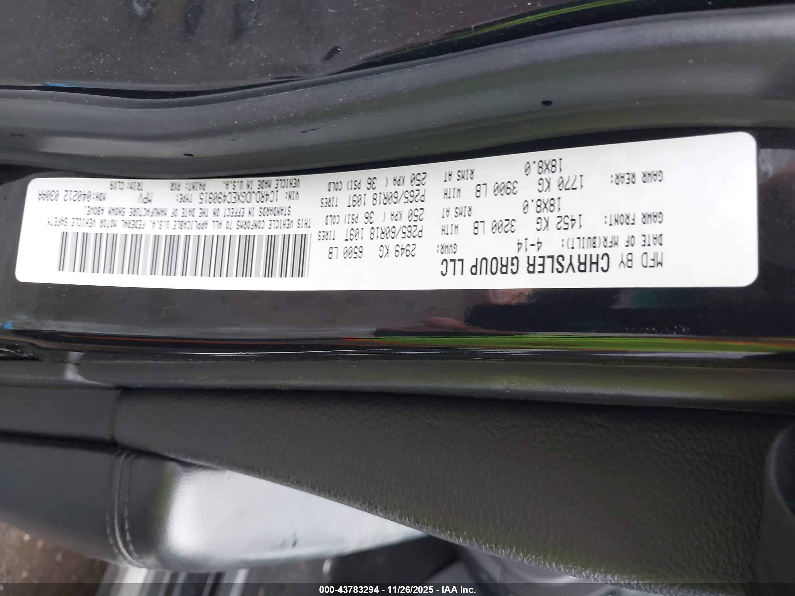 DODGE DURANGO image 9
