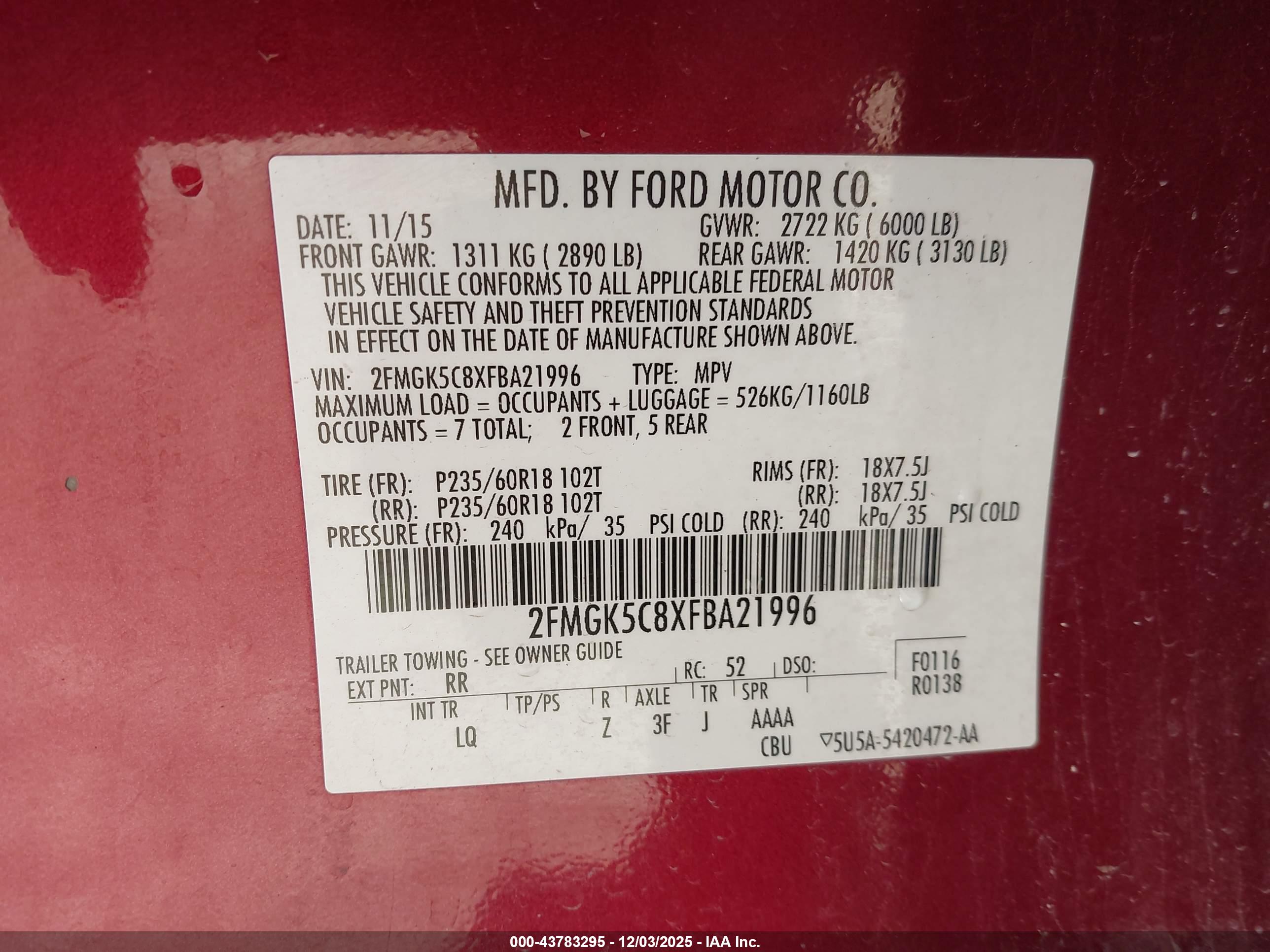 FORD FLEX image 9