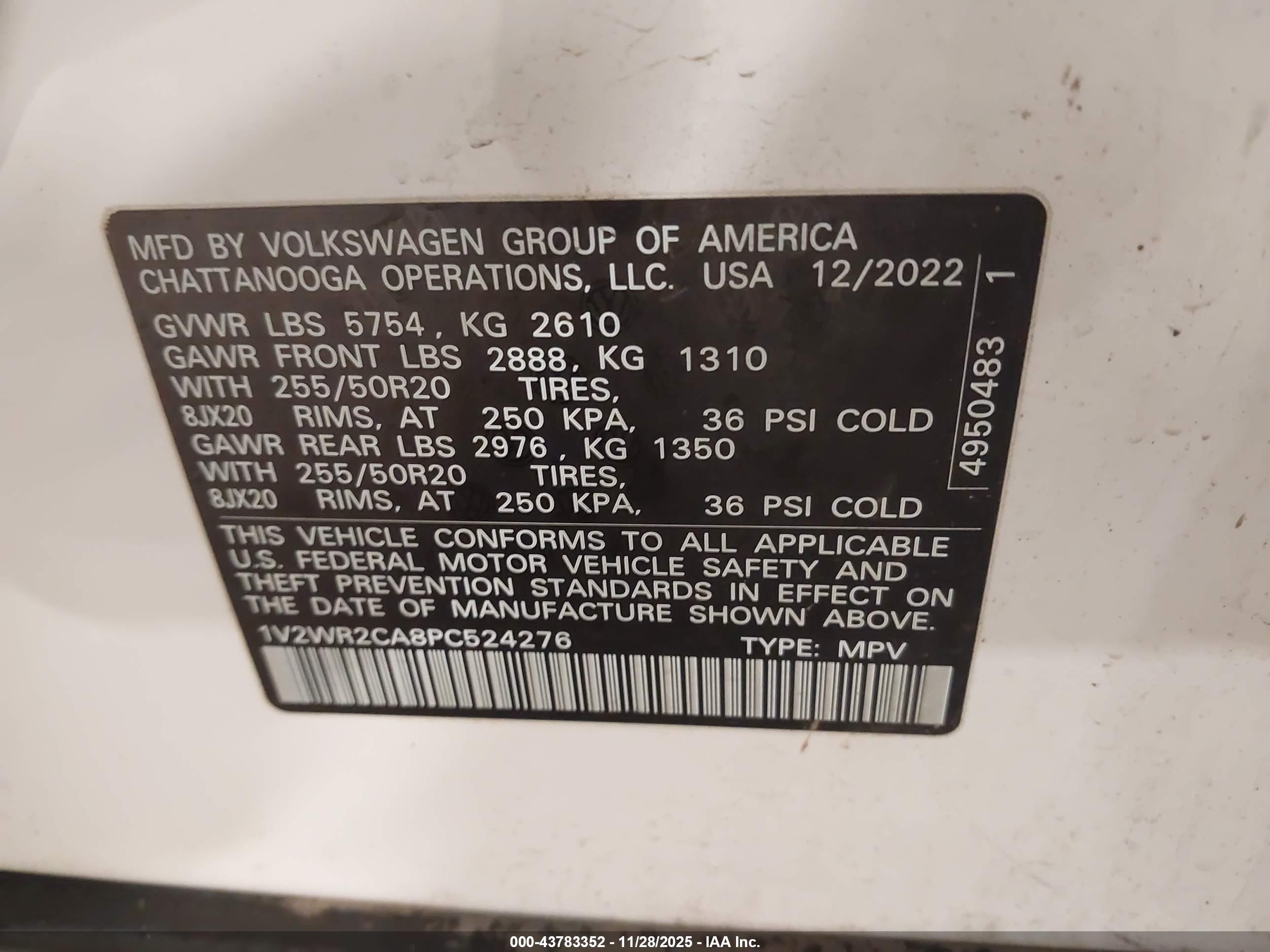 VOLKSWAGEN ATLAS image 9