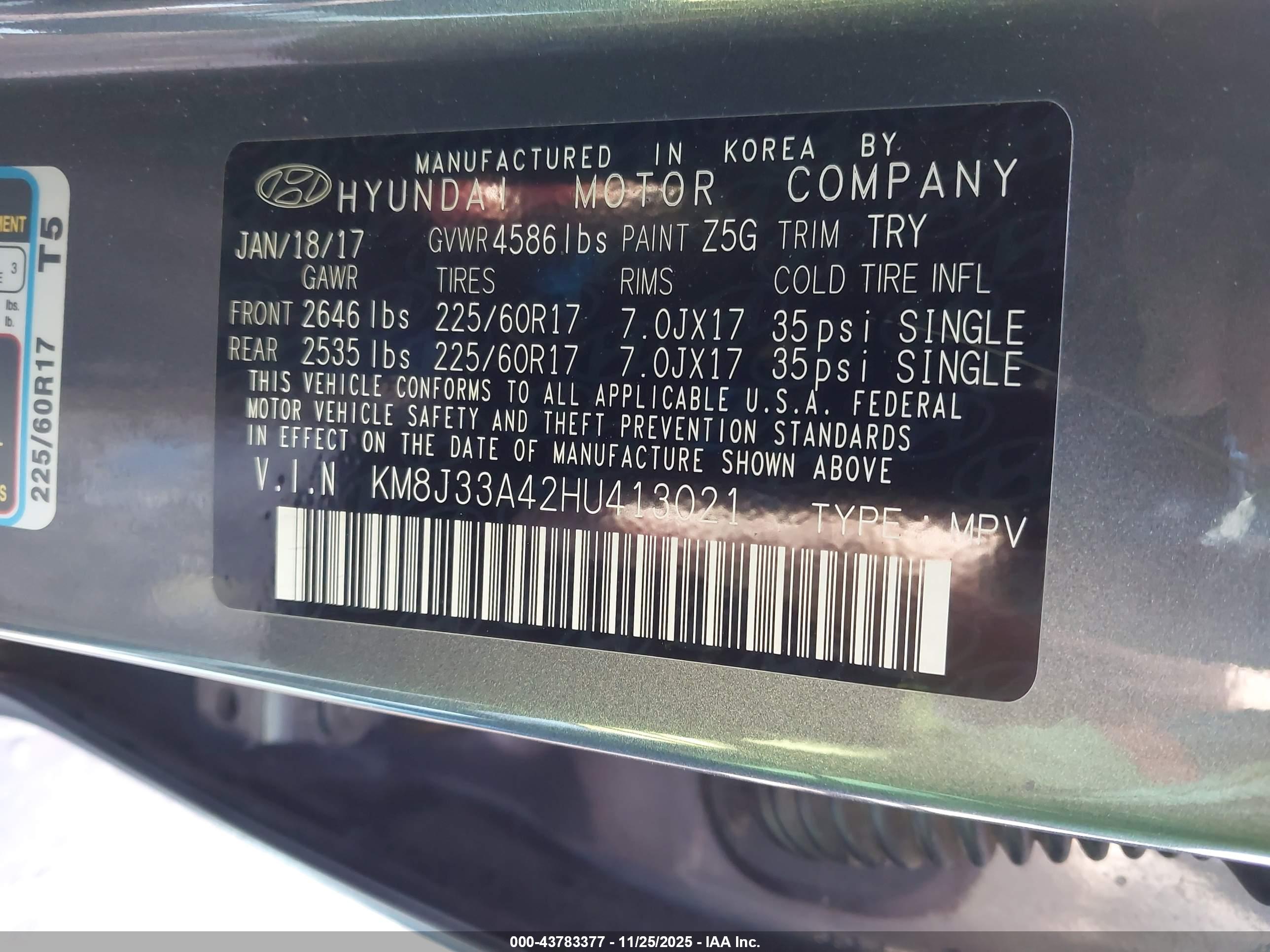 HYUNDAI TUCSON image 9