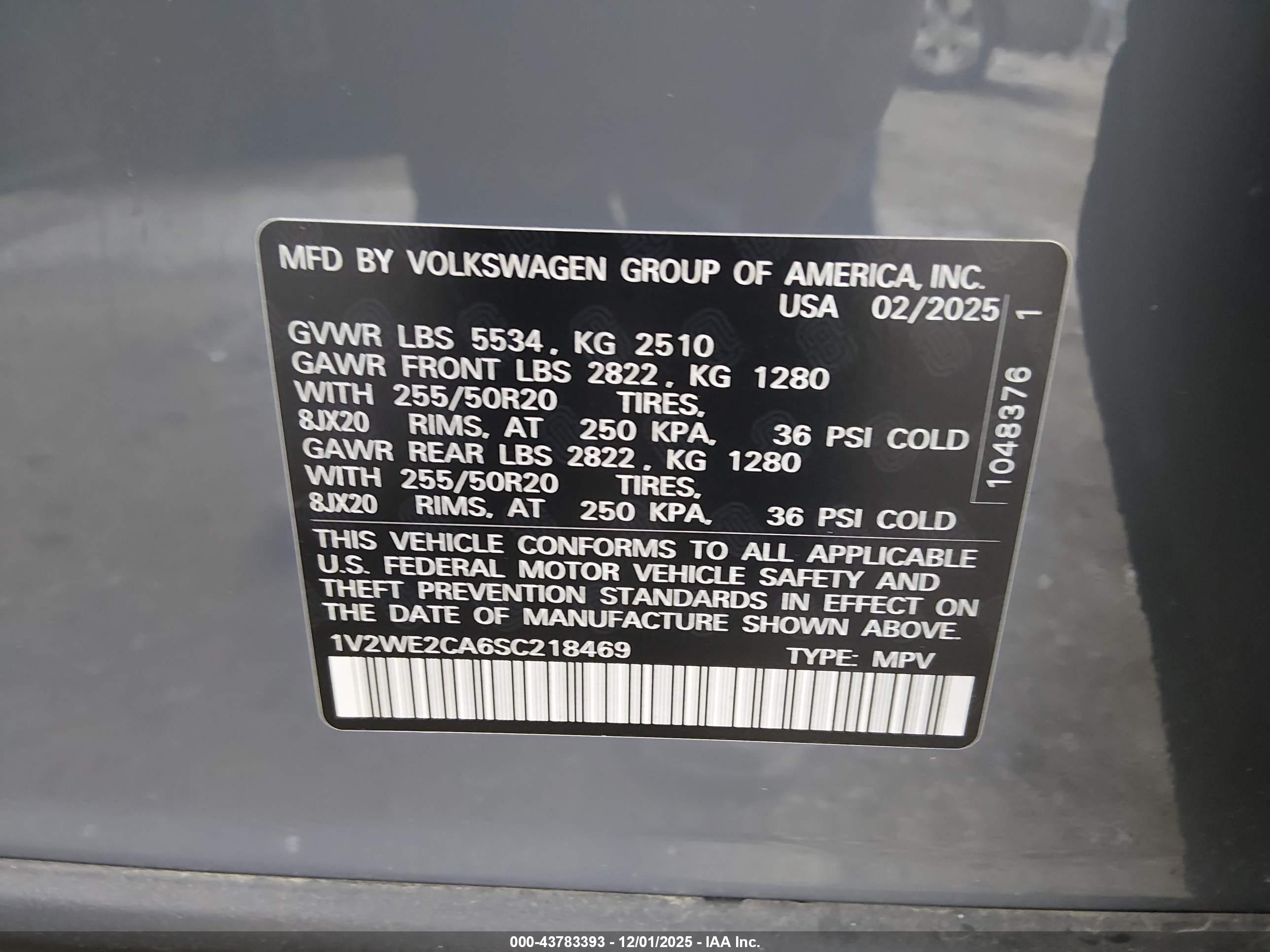 VOLKSWAGEN ATLAS image 9
