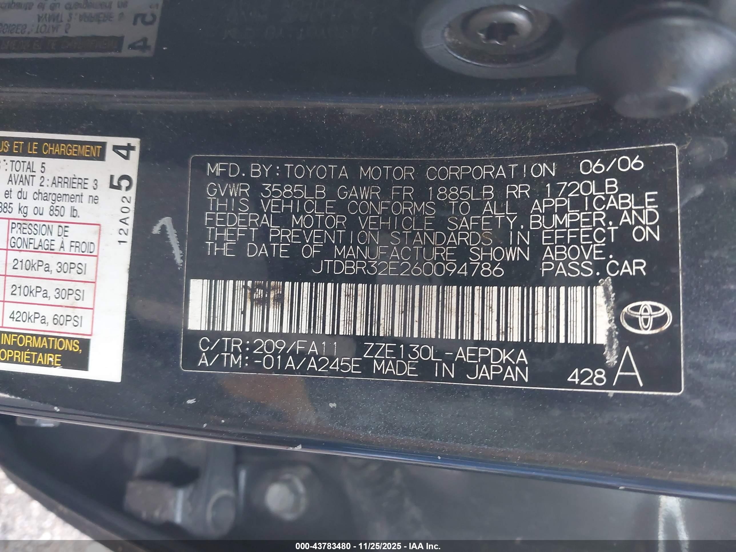 TOYOTA COROLLA image 9