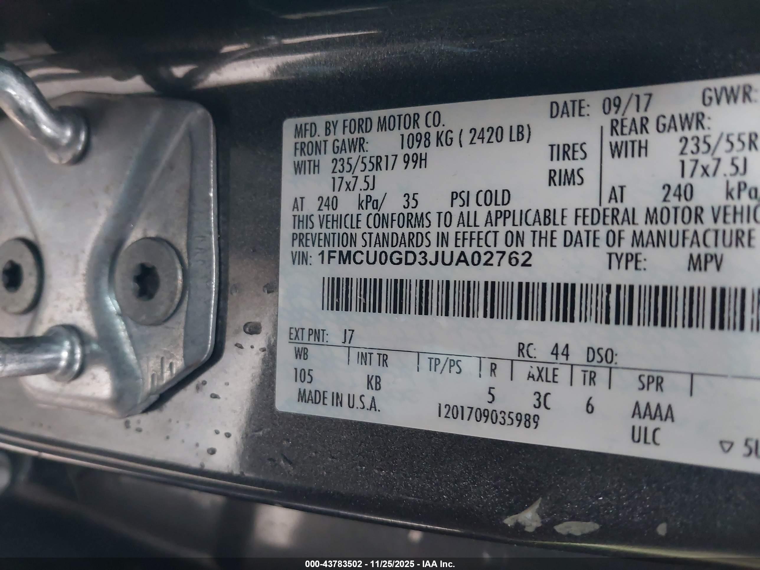 FORD ESCAPE image 9