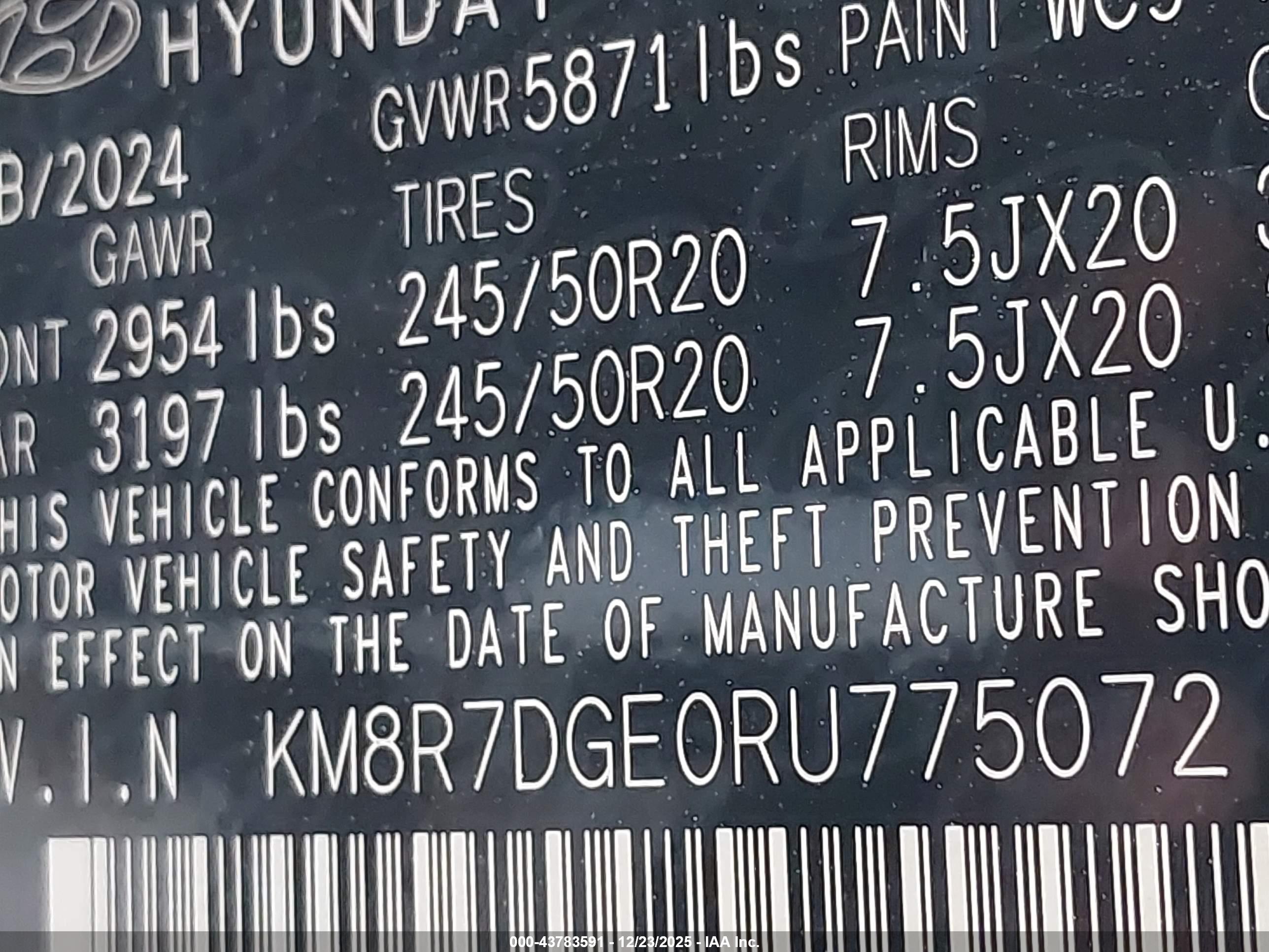 HYUNDAI PALISADE image 9
