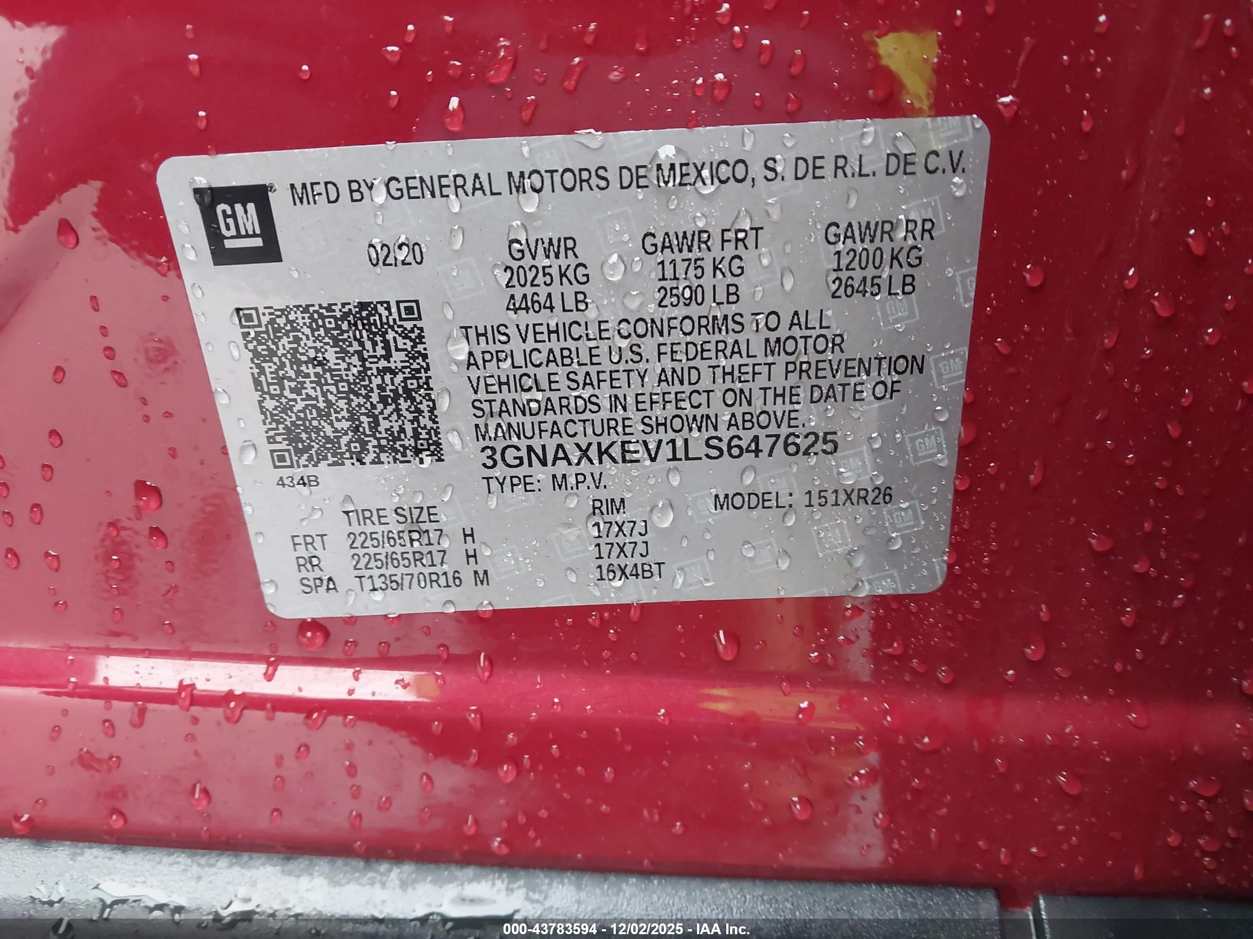 CHEVROLET EQUINOX image 9