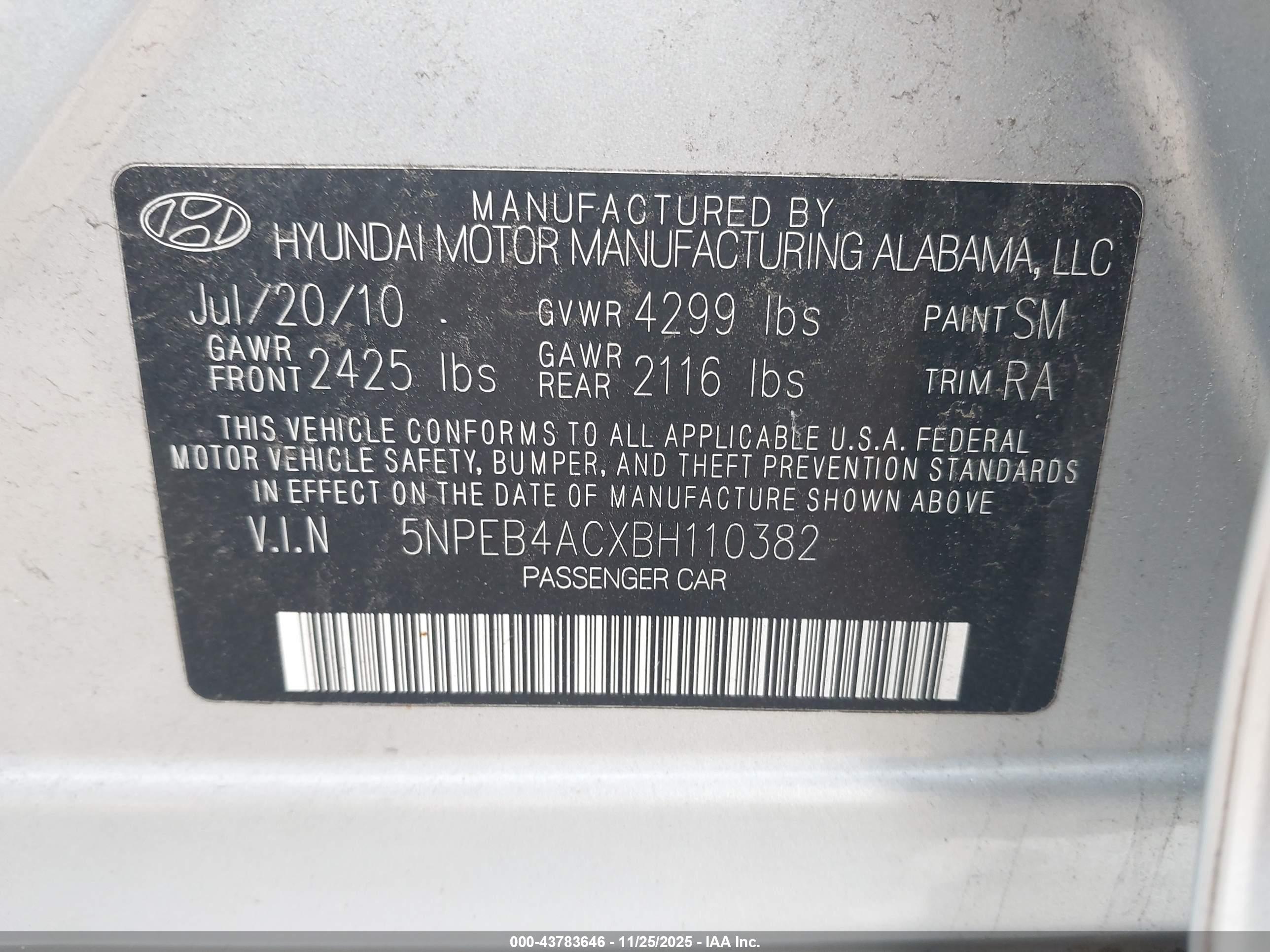 HYUNDAI SONATA image 9