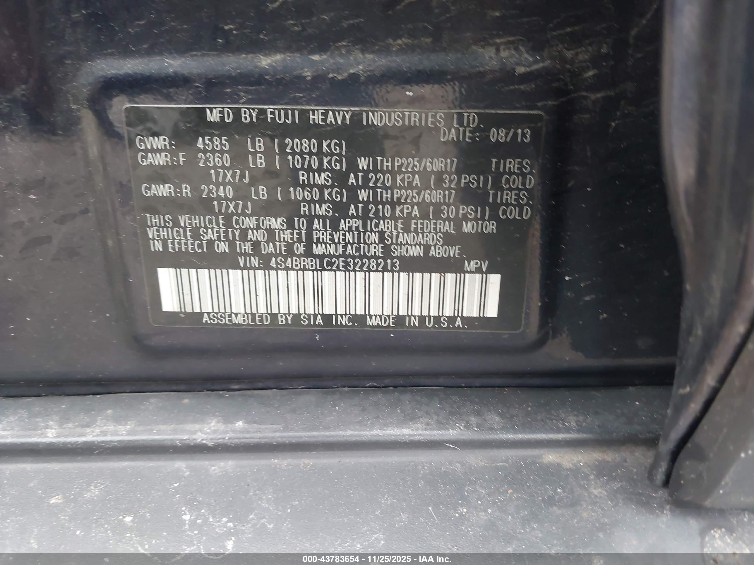 SUBARU OUTBACK image 9