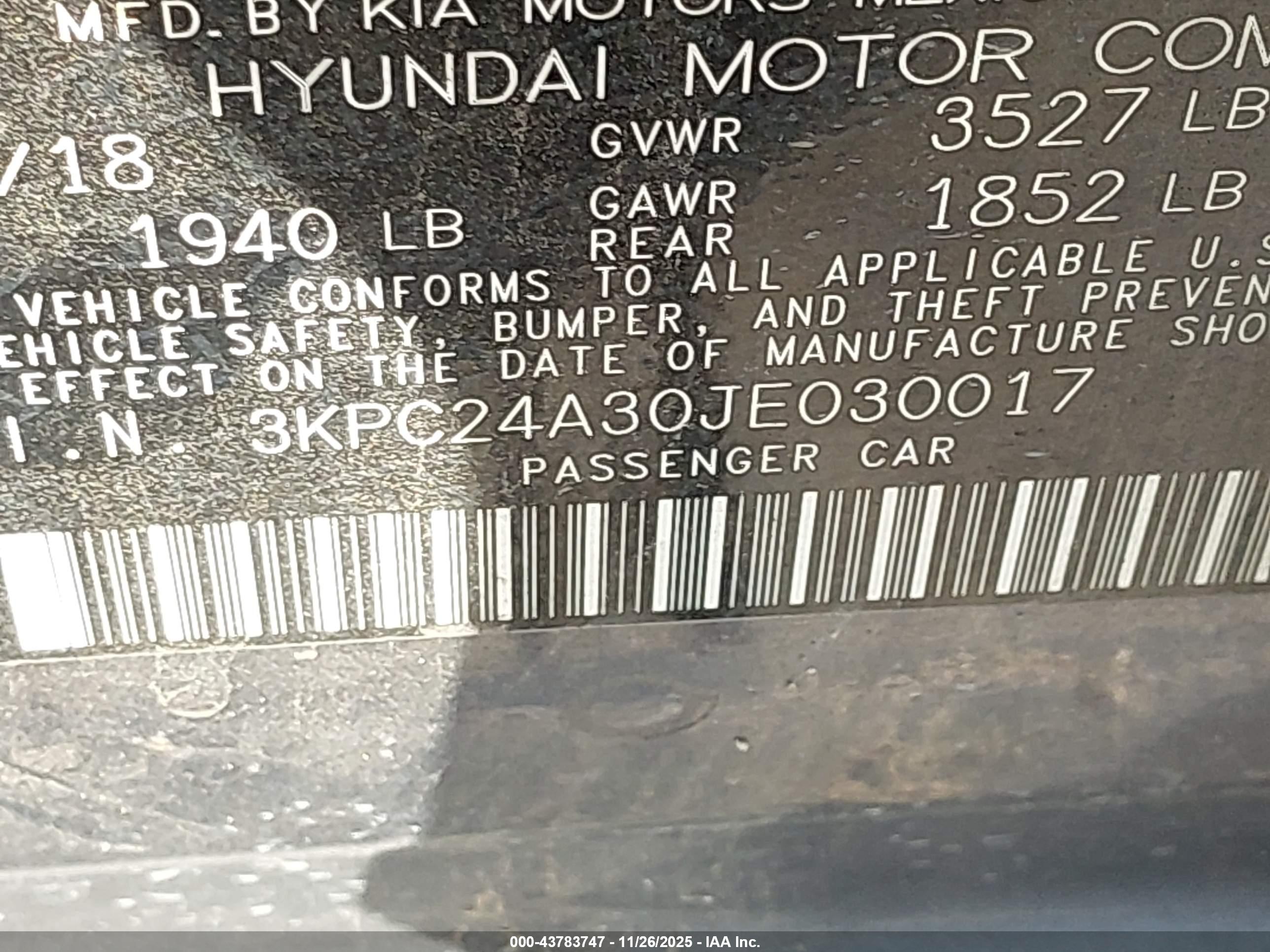 HYUNDAI ACCENT image 9