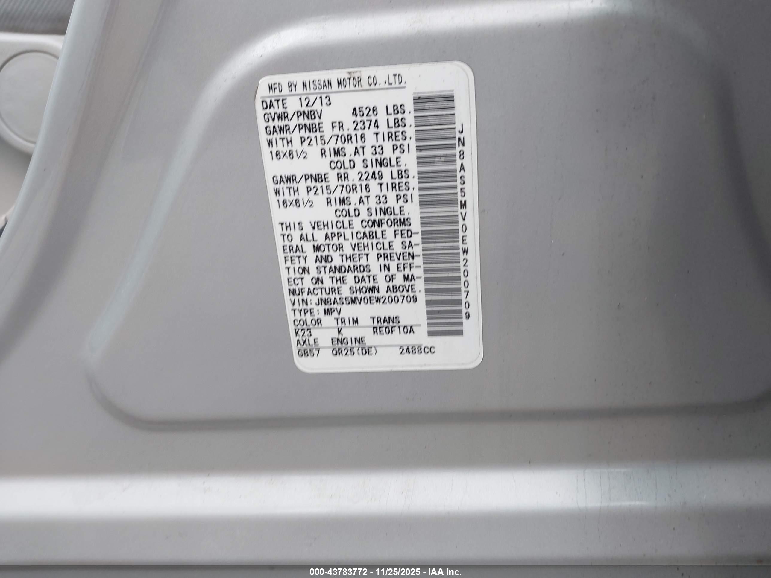 NISSAN ROGUE image 9