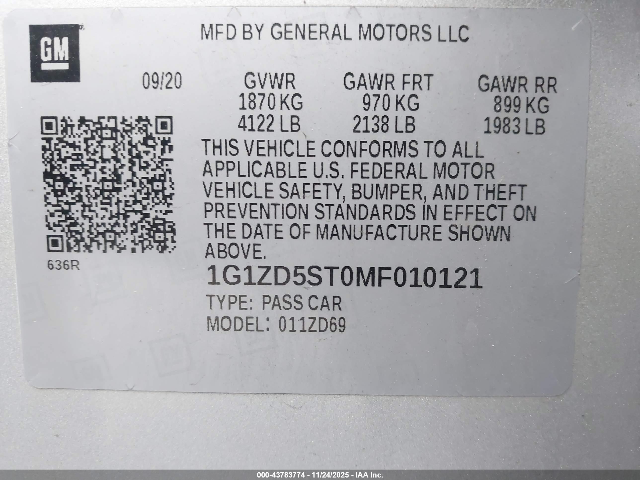 CHEVROLET MALIBU image 9