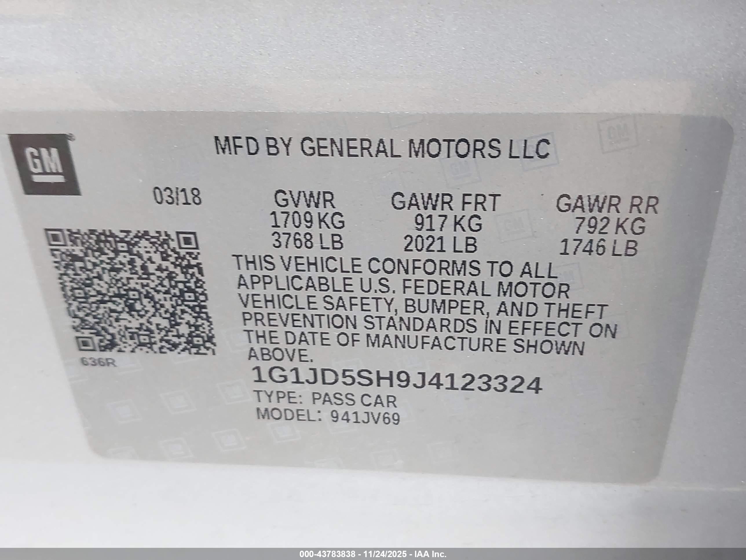 CHEVROLET SONIC image 9