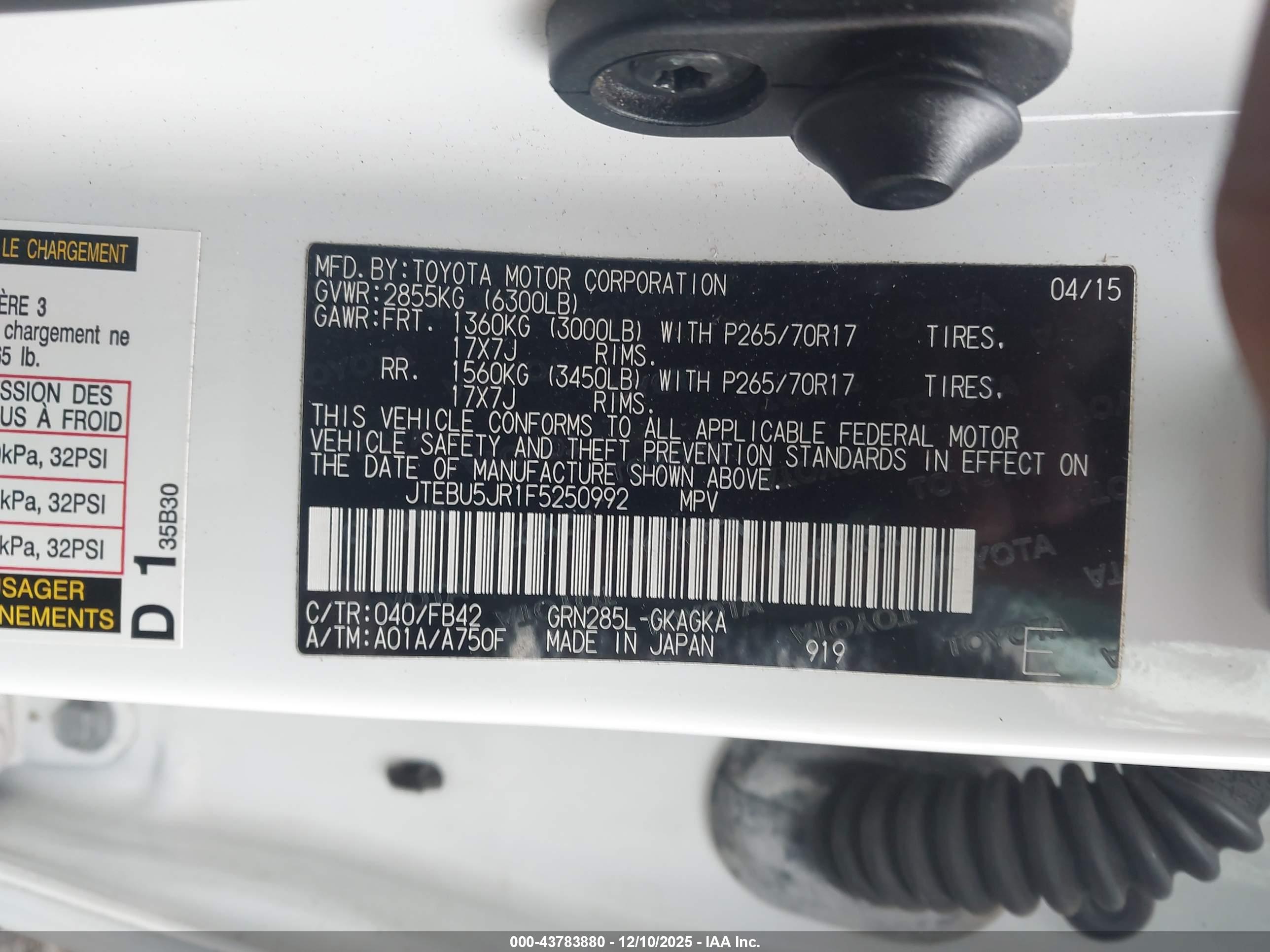 TOYOTA 4RUNNER image 9