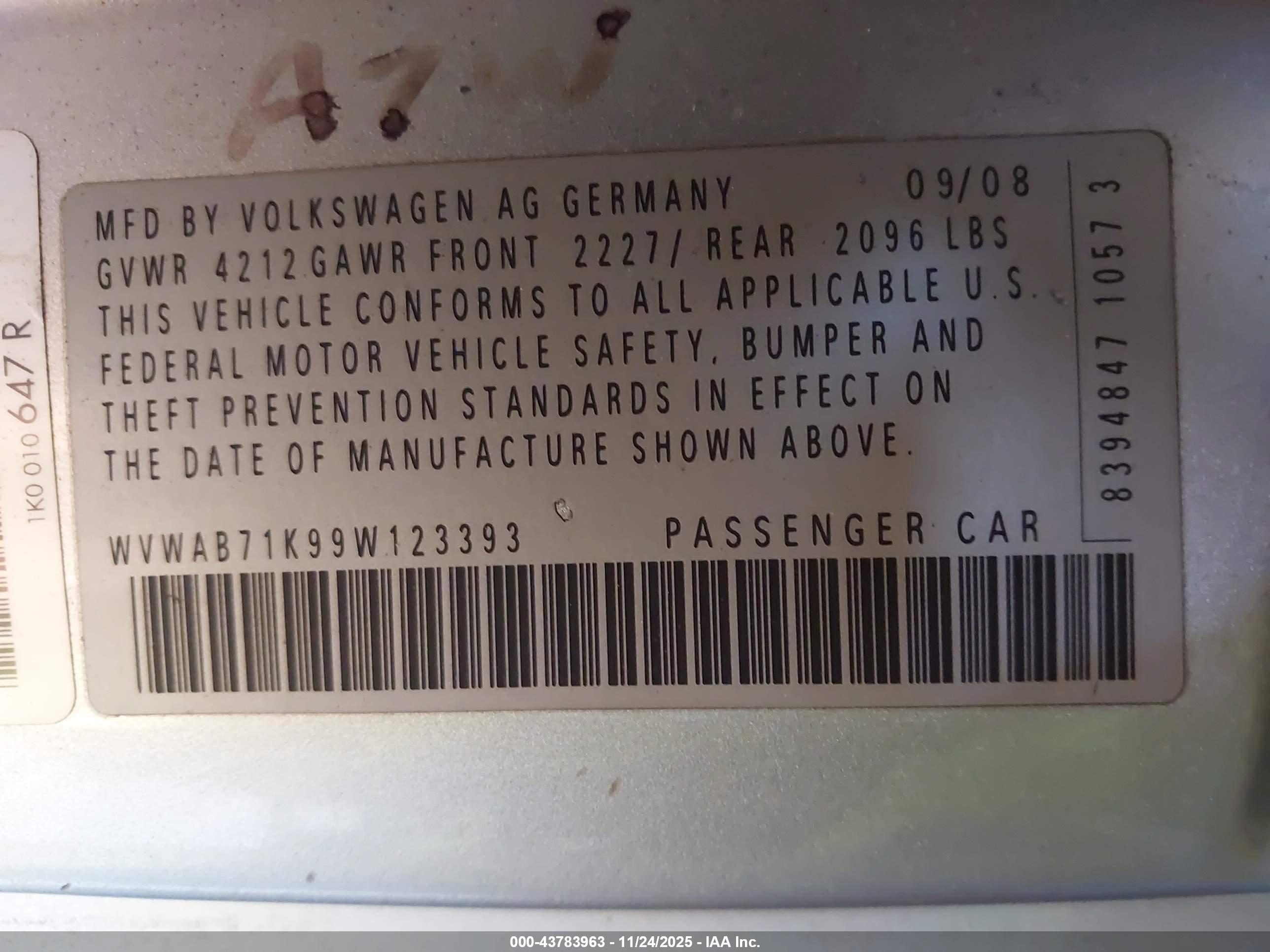 VOLKSWAGEN RABBIT image 9