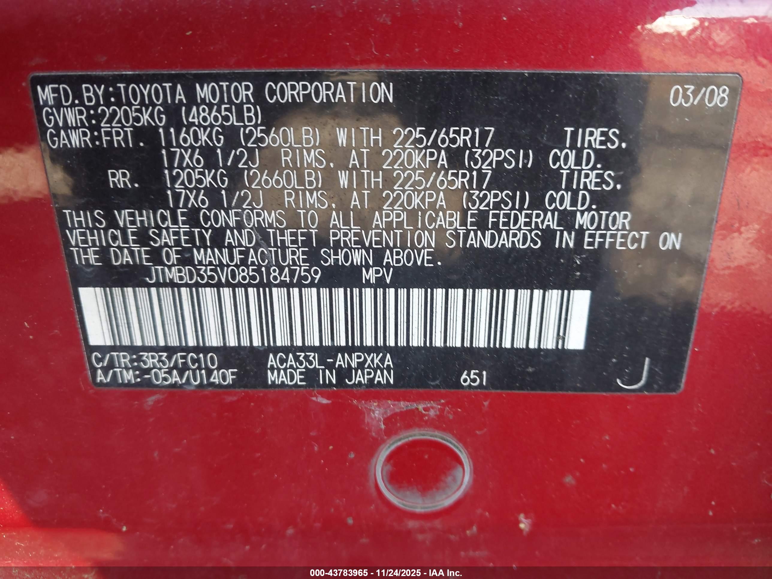TOYOTA RAV4 image 9