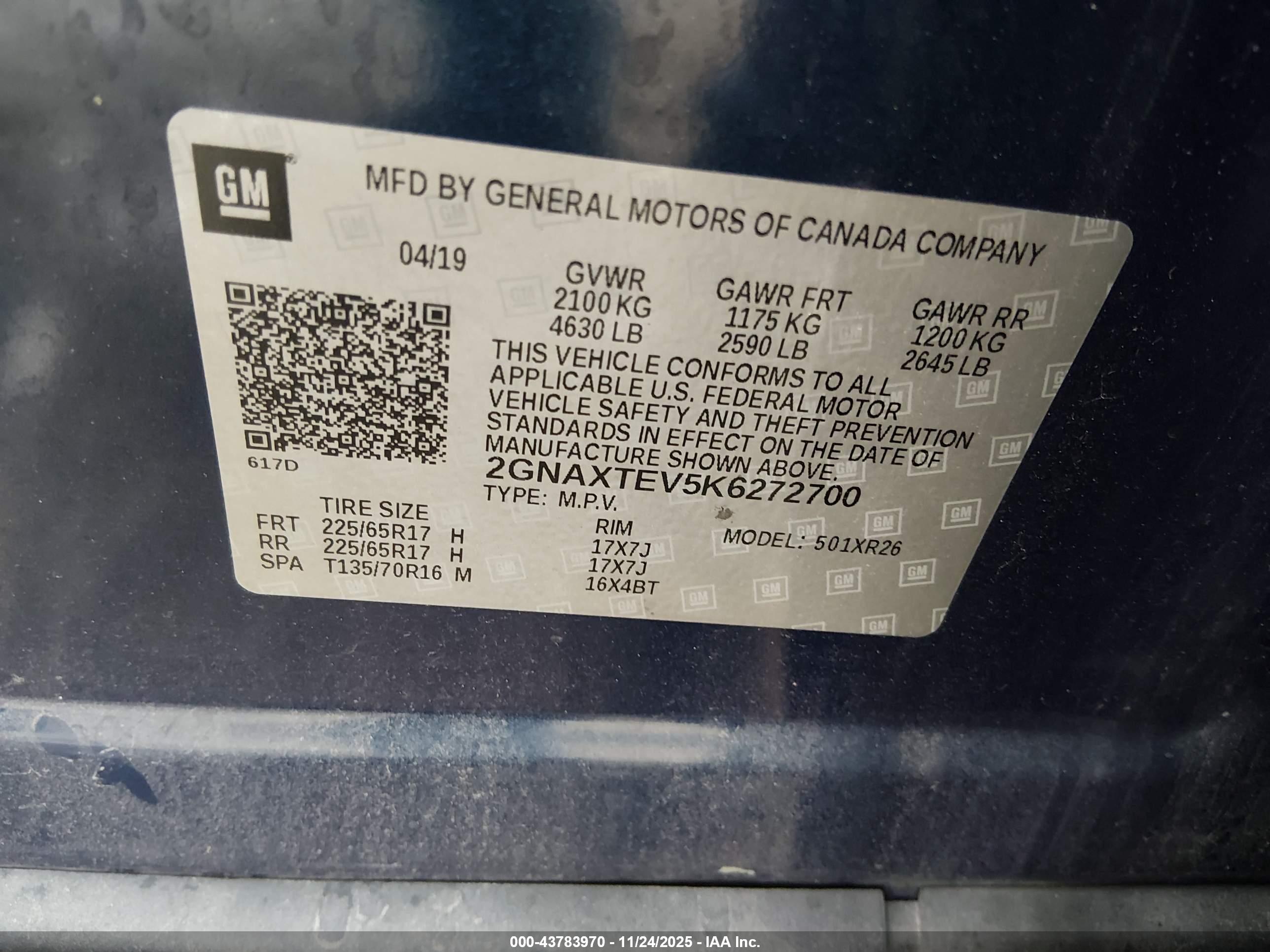 CHEVROLET EQUINOX image 9