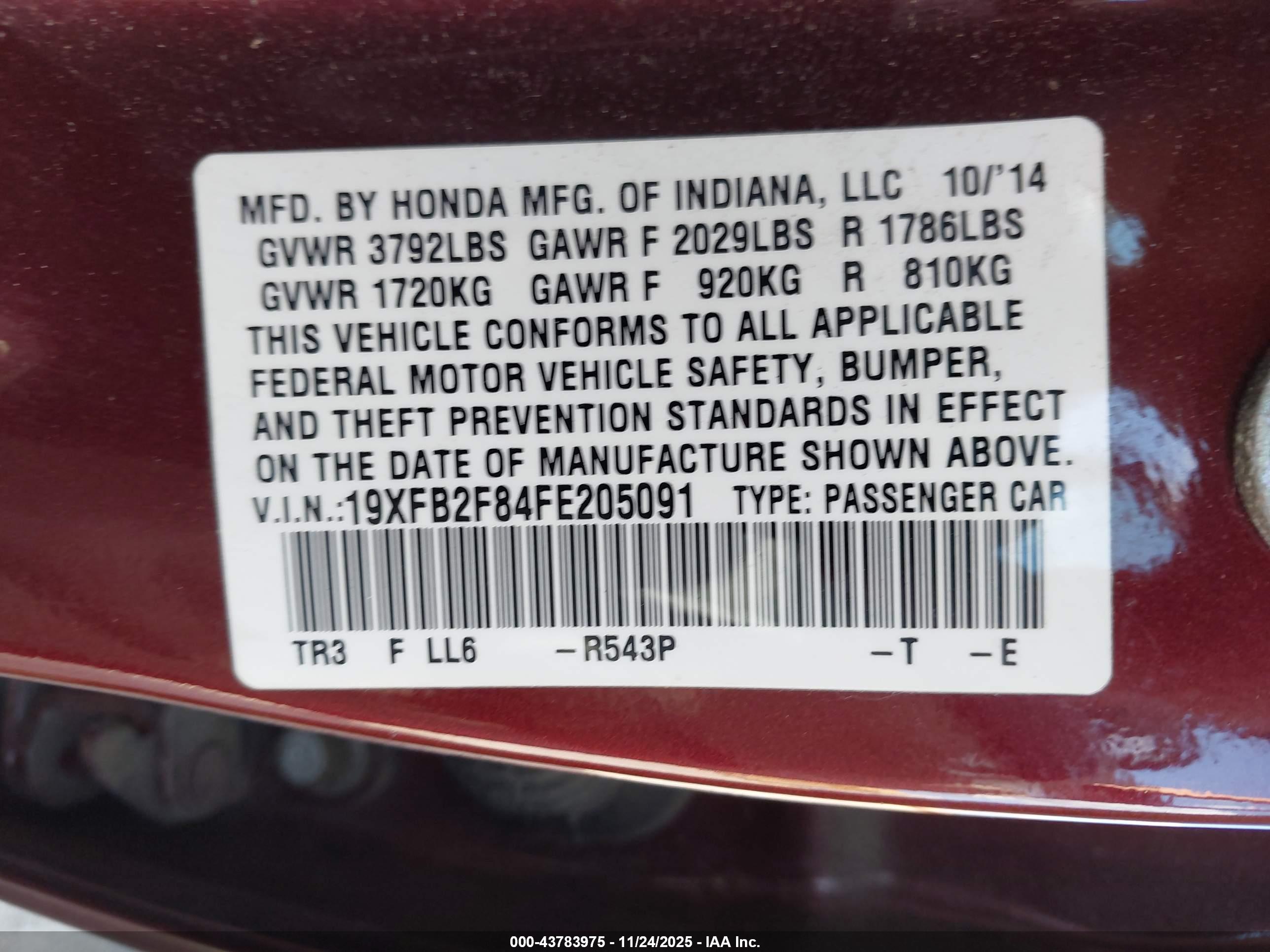 HONDA CIVIC image 9