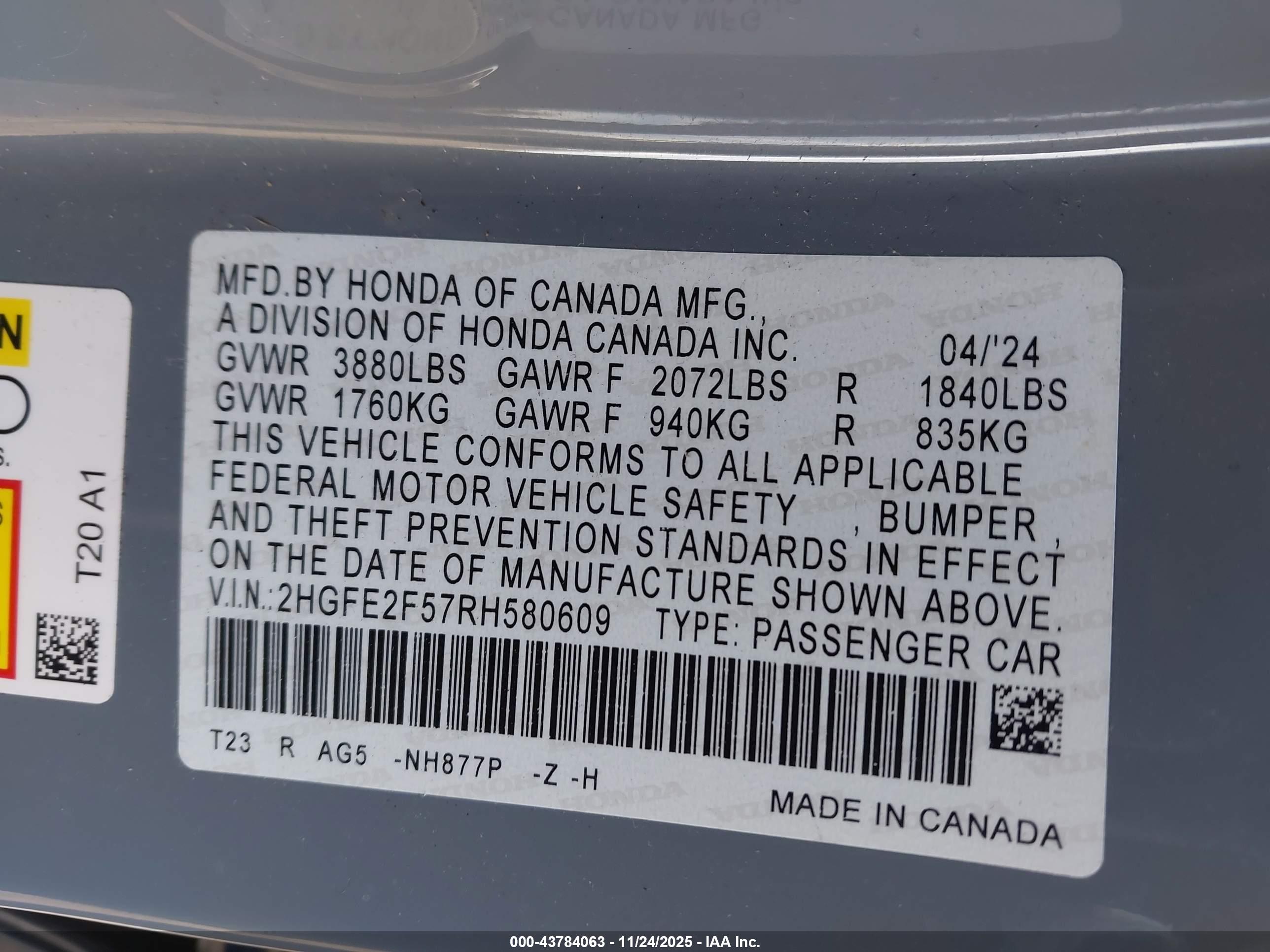 HONDA CIVIC image 9