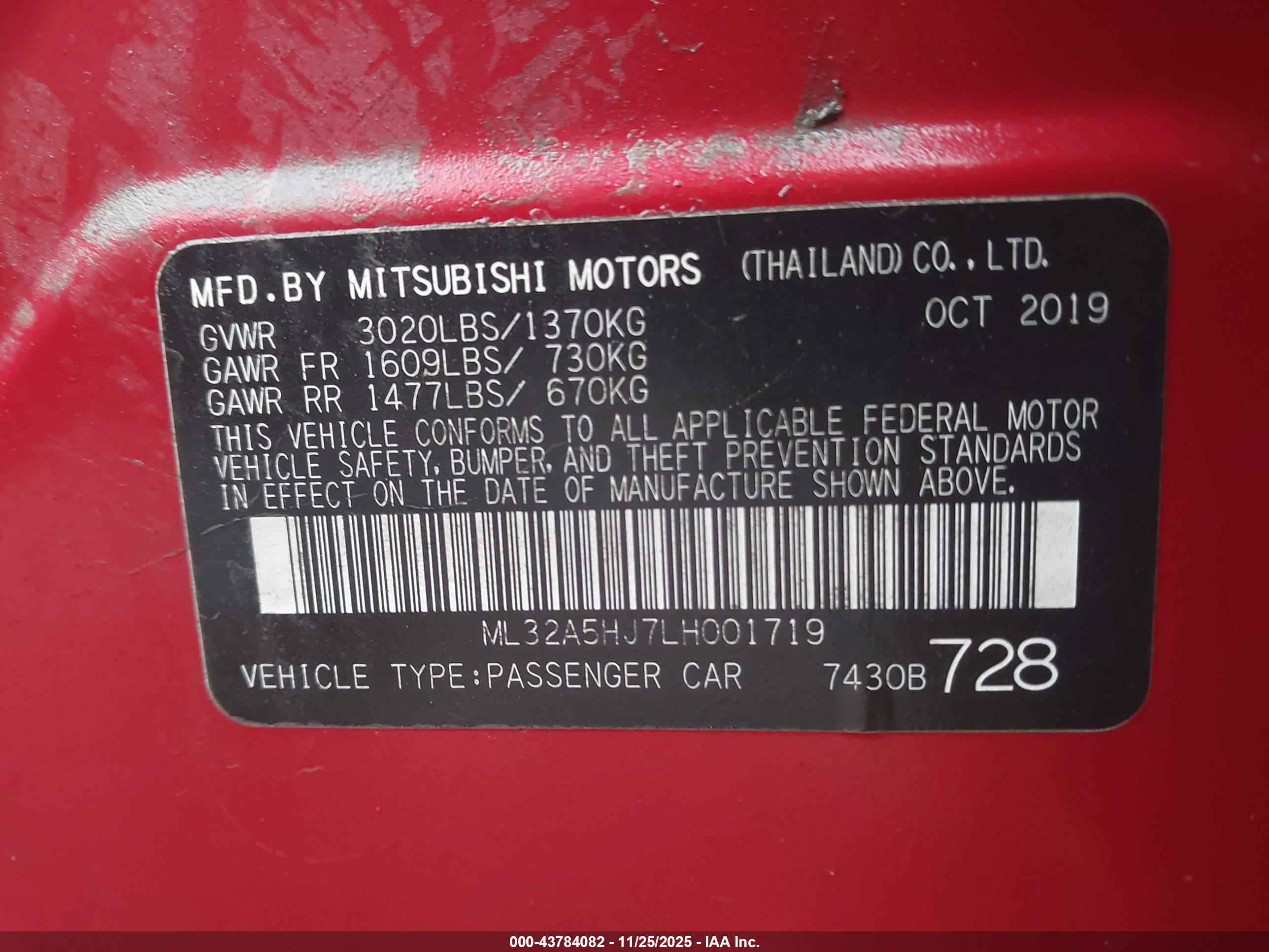 MITSUBISHI MIRAGE image 9