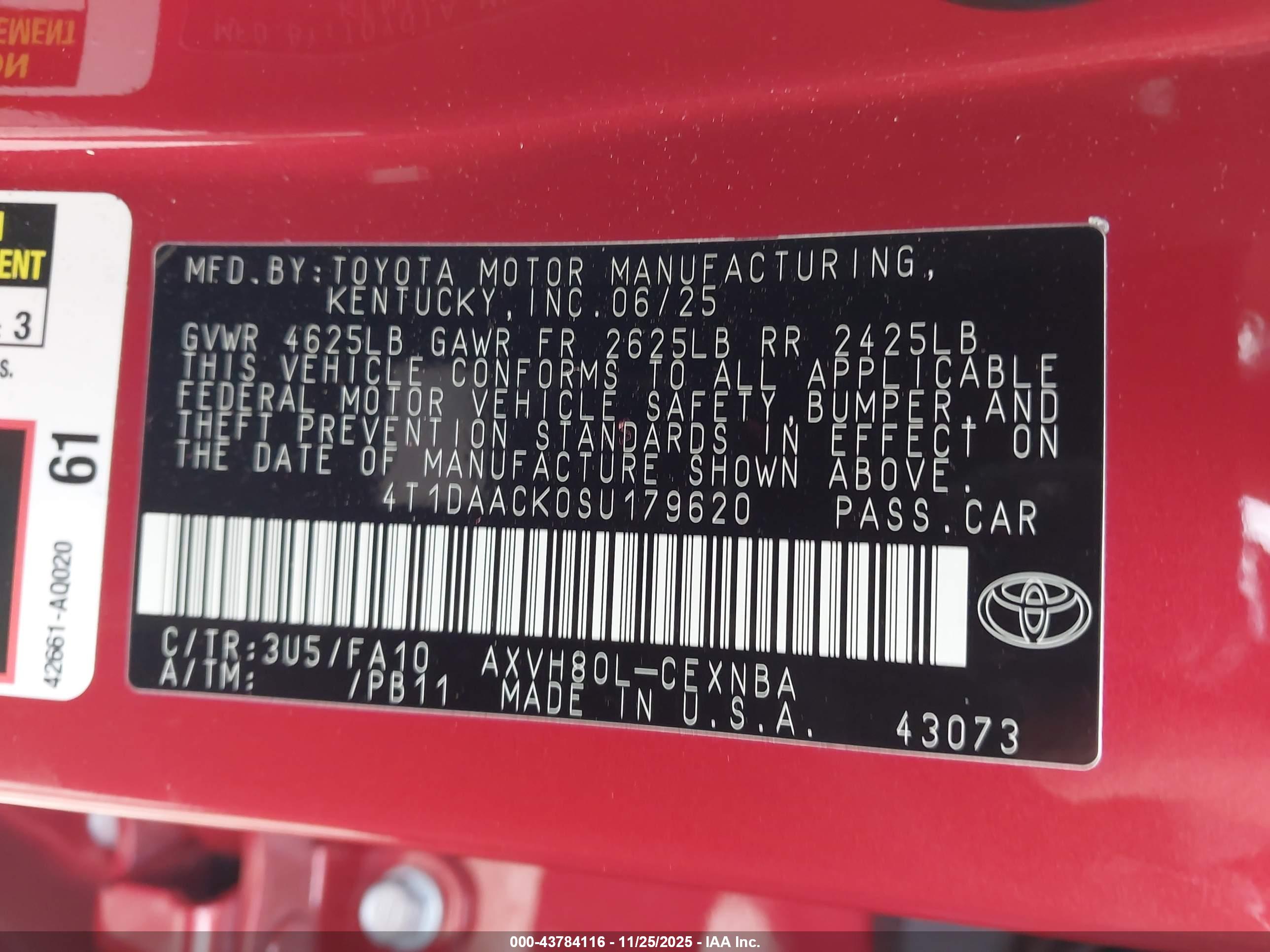 TOYOTA CAMRY image 9