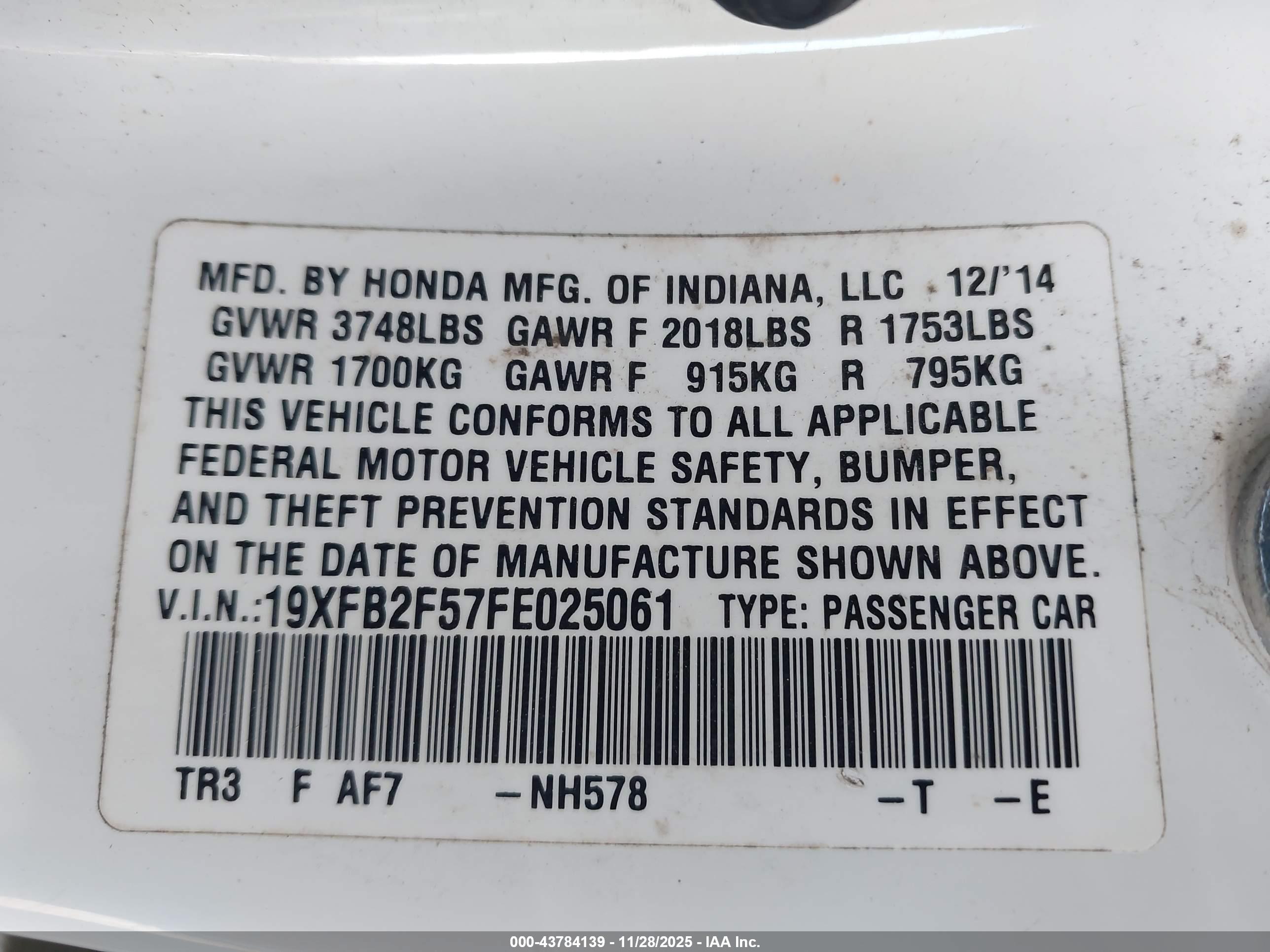 HONDA CIVIC image 9