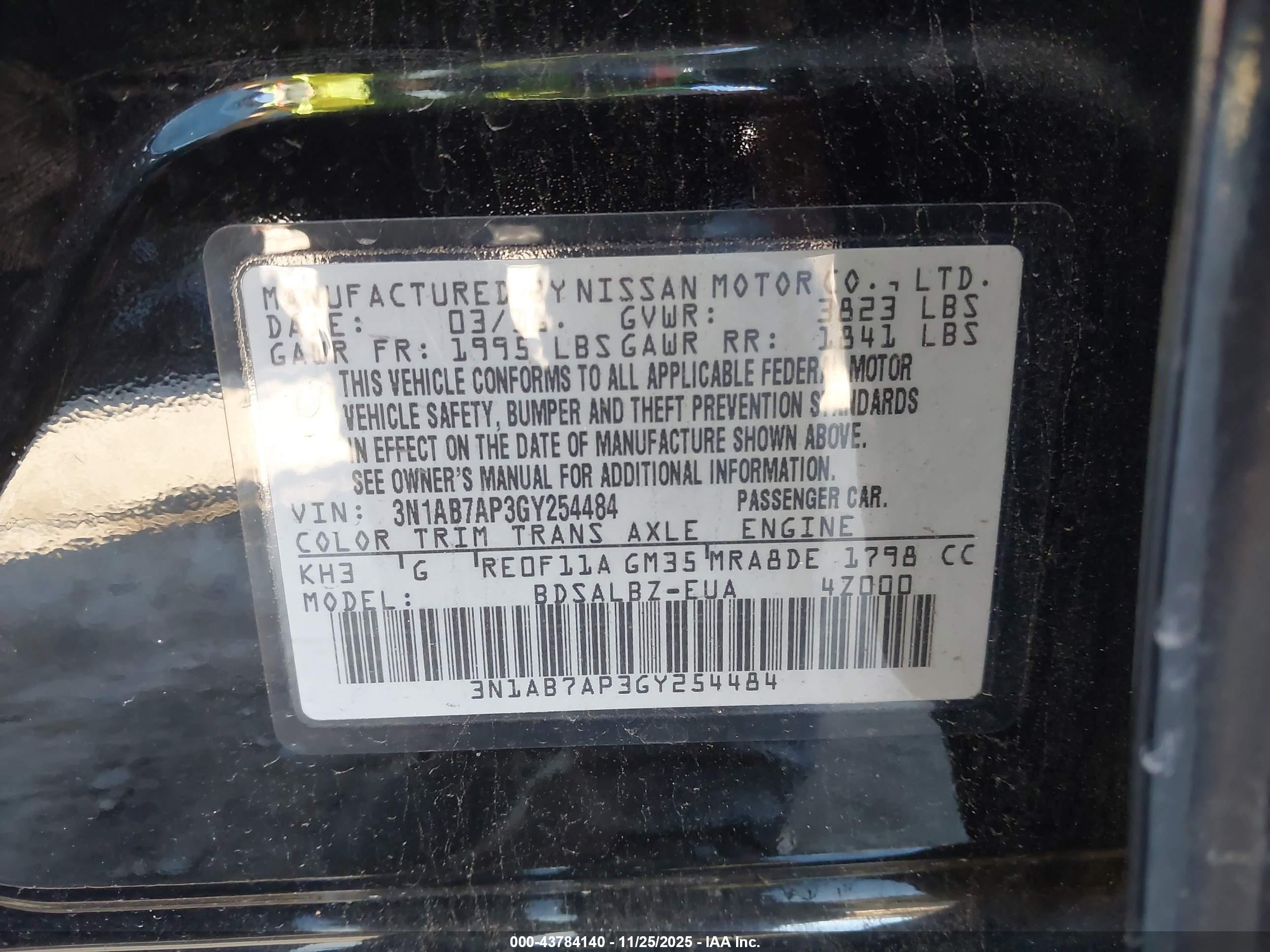 NISSAN SENTRA image 9