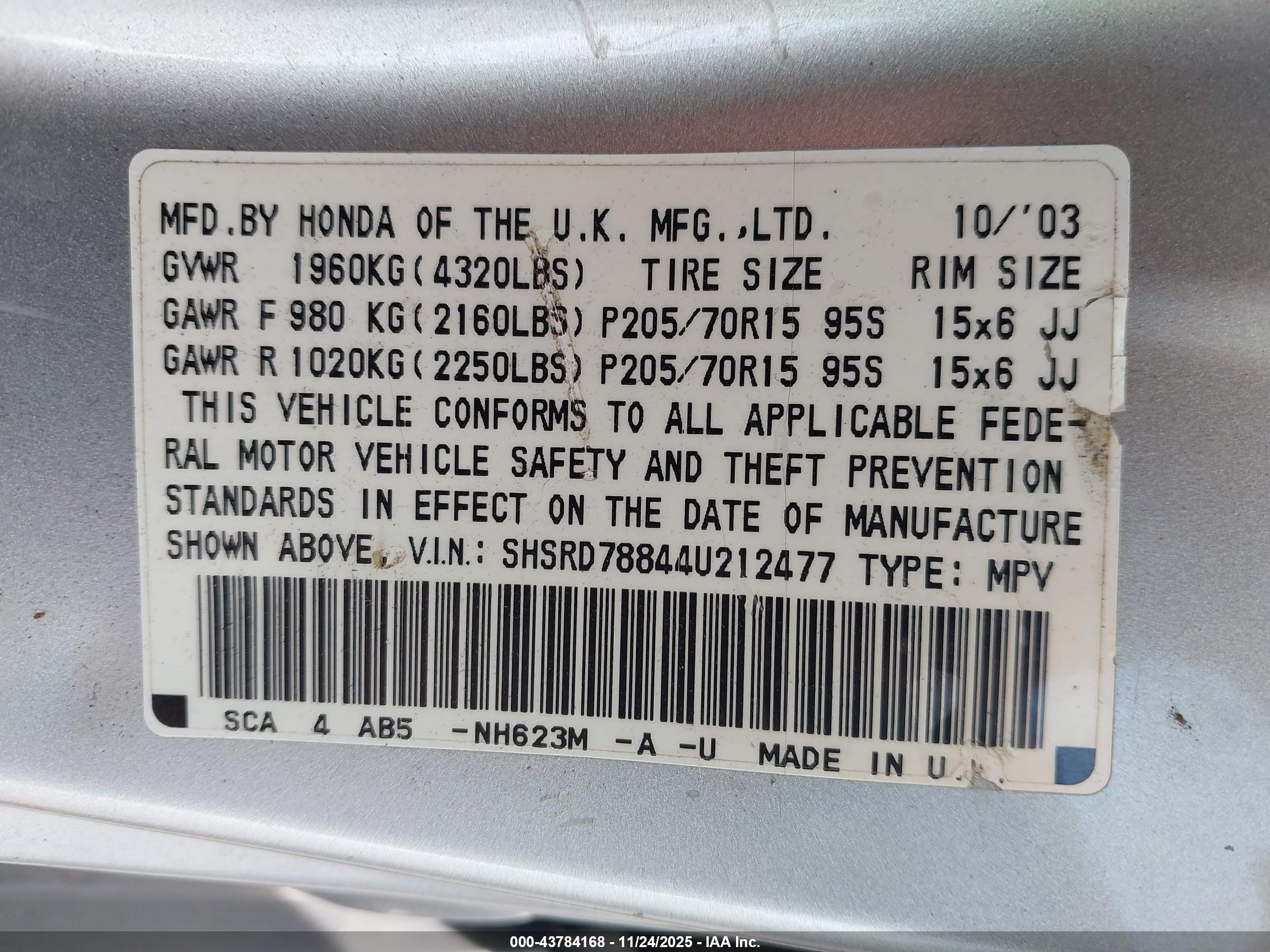 HONDA CR-V image 9
