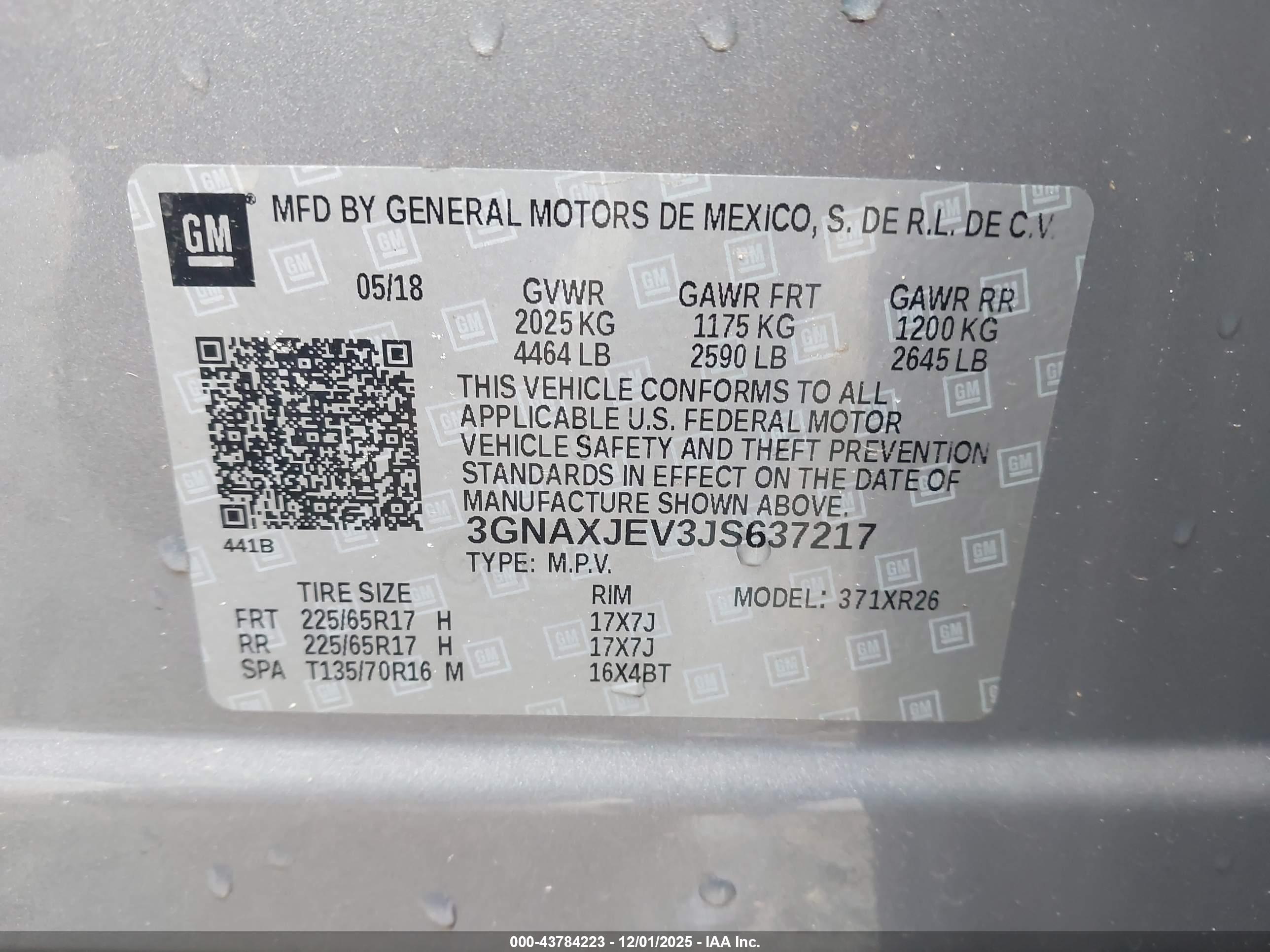 CHEVROLET EQUINOX image 9