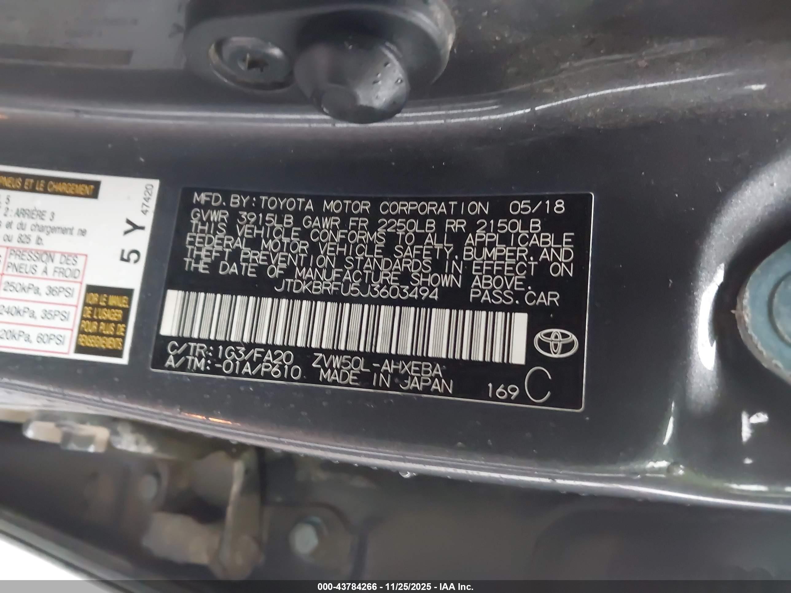 TOYOTA PRIUS image 9