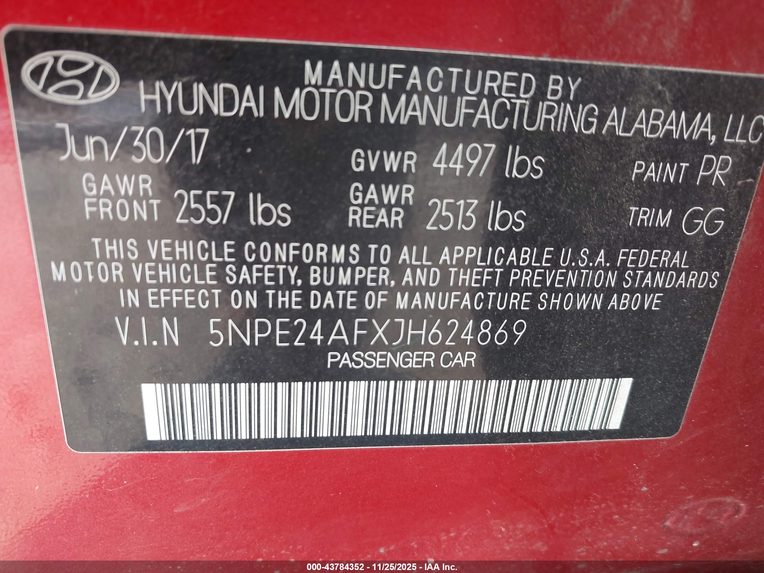 HYUNDAI SONATA image 9
