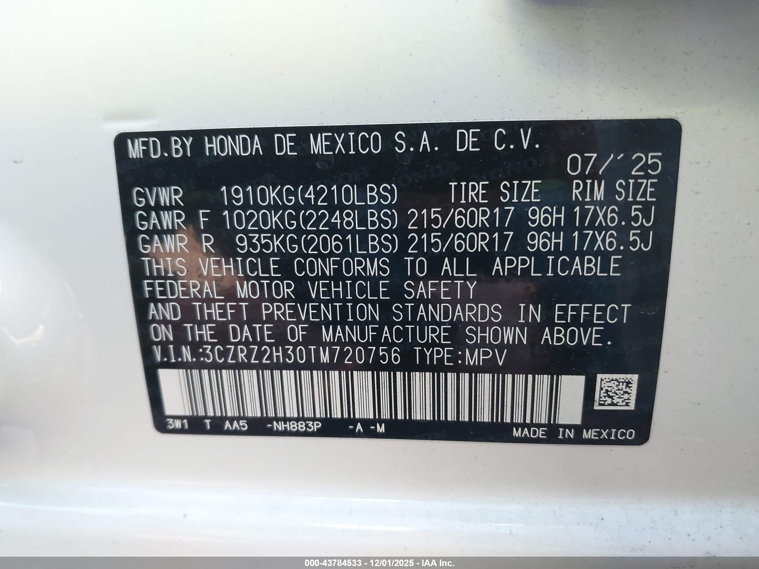 HONDA HR-V image 9