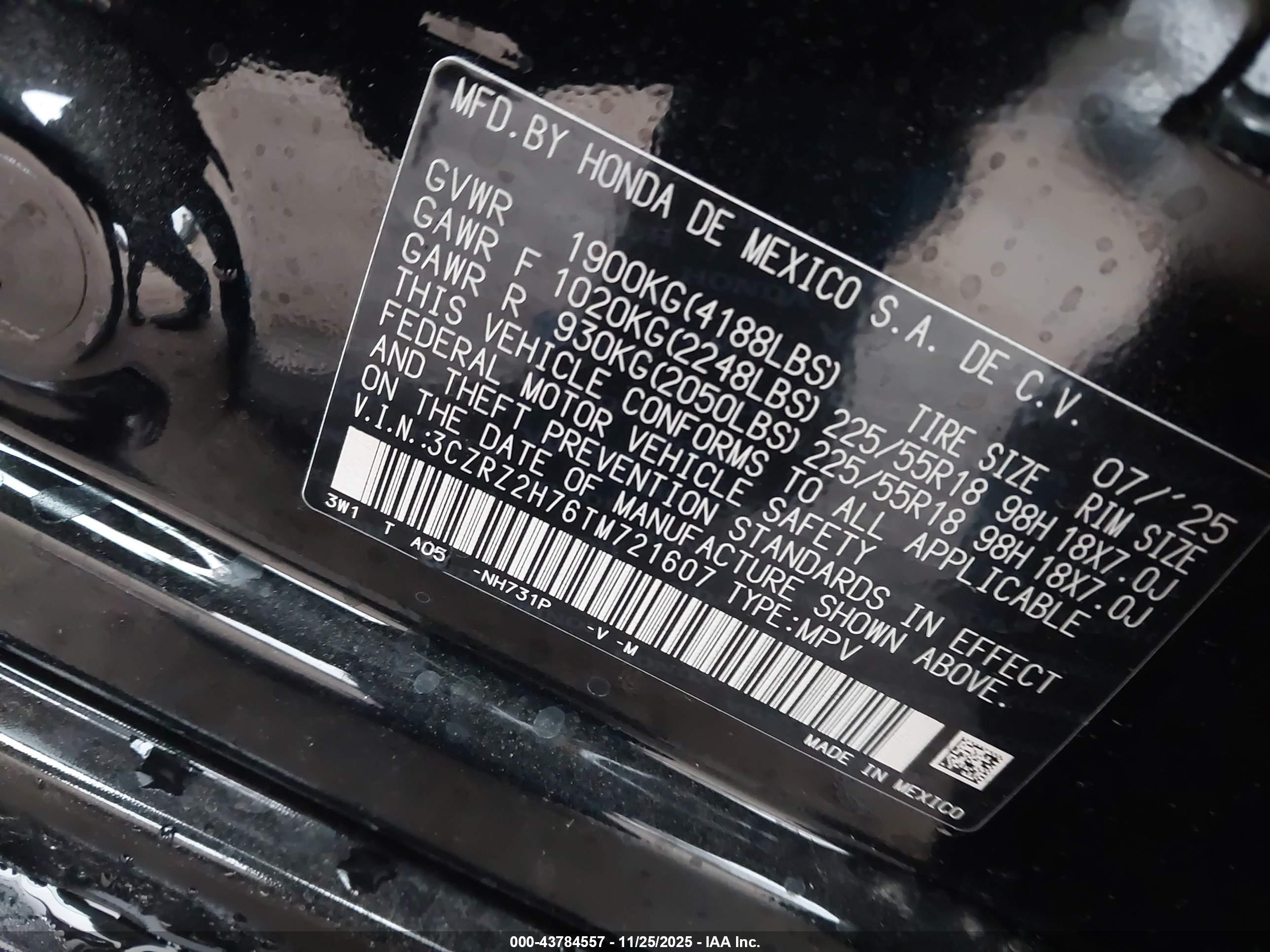 HONDA HR-V image 9