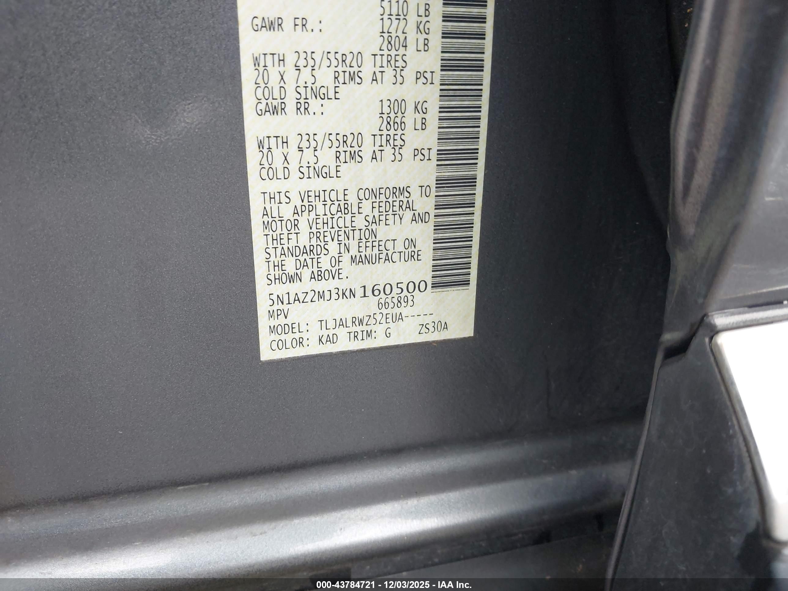 NISSAN MURANO image 9