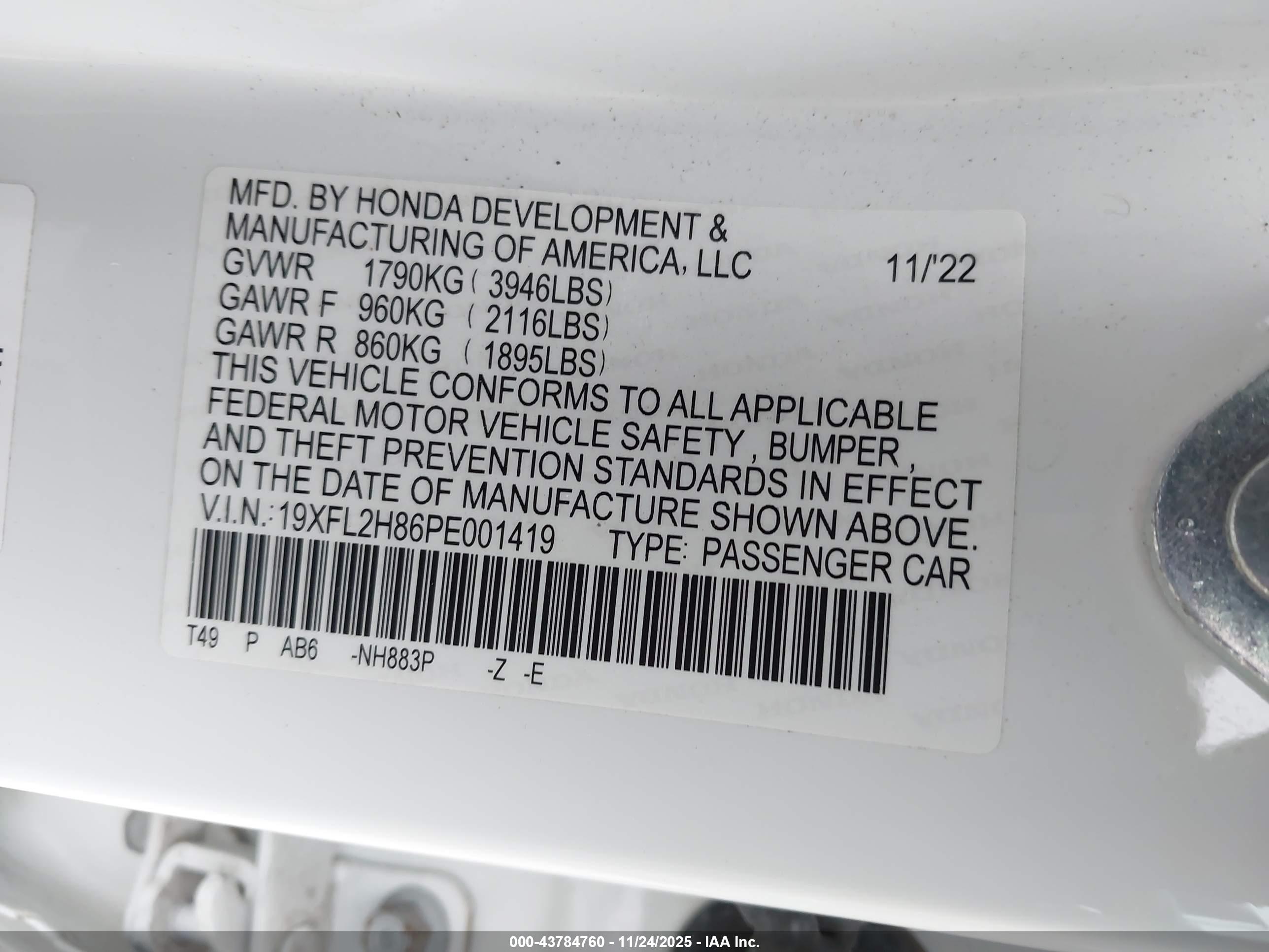 HONDA CIVIC image 9