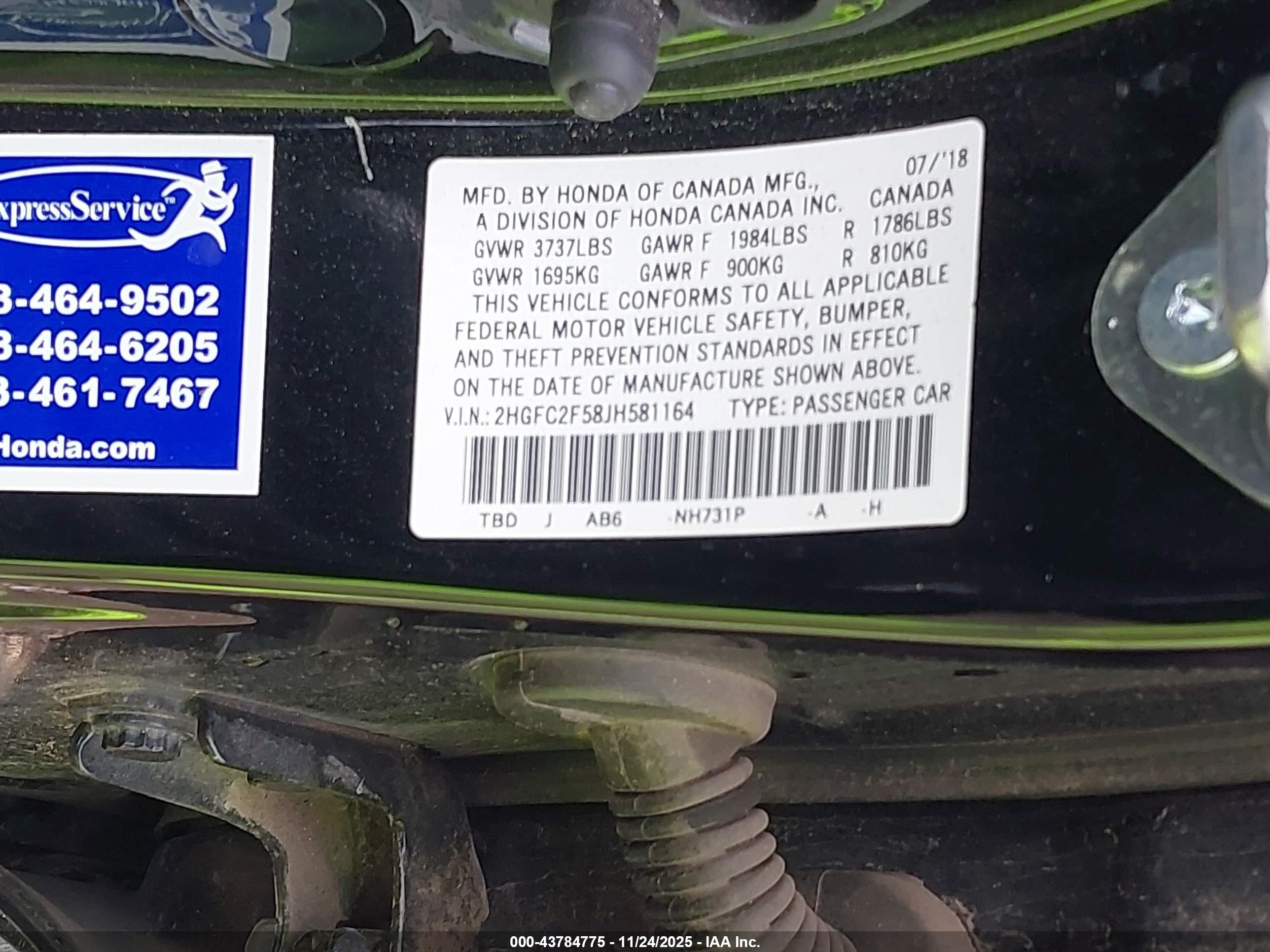 HONDA CIVIC image 9