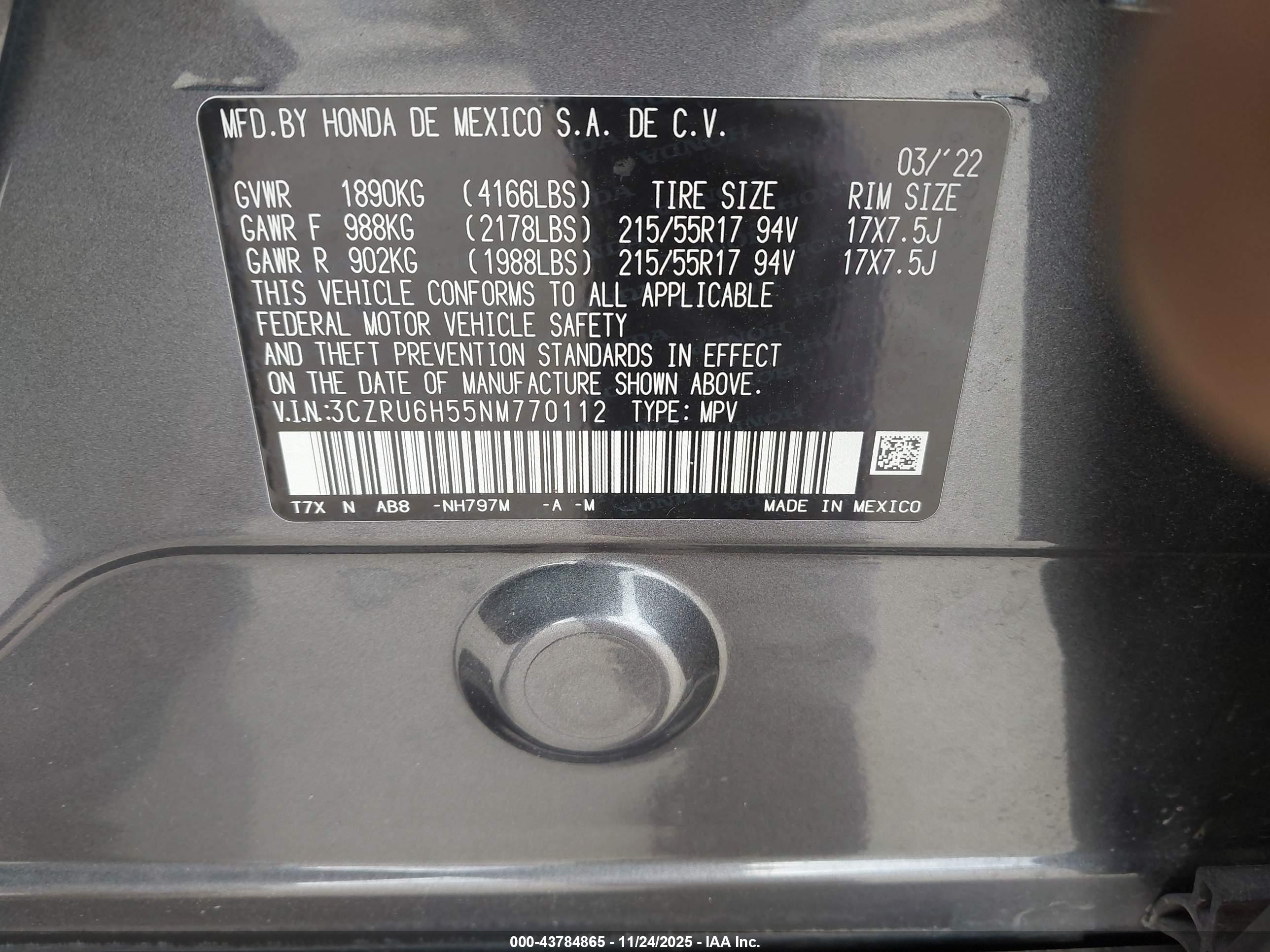 HONDA HR-V image 9