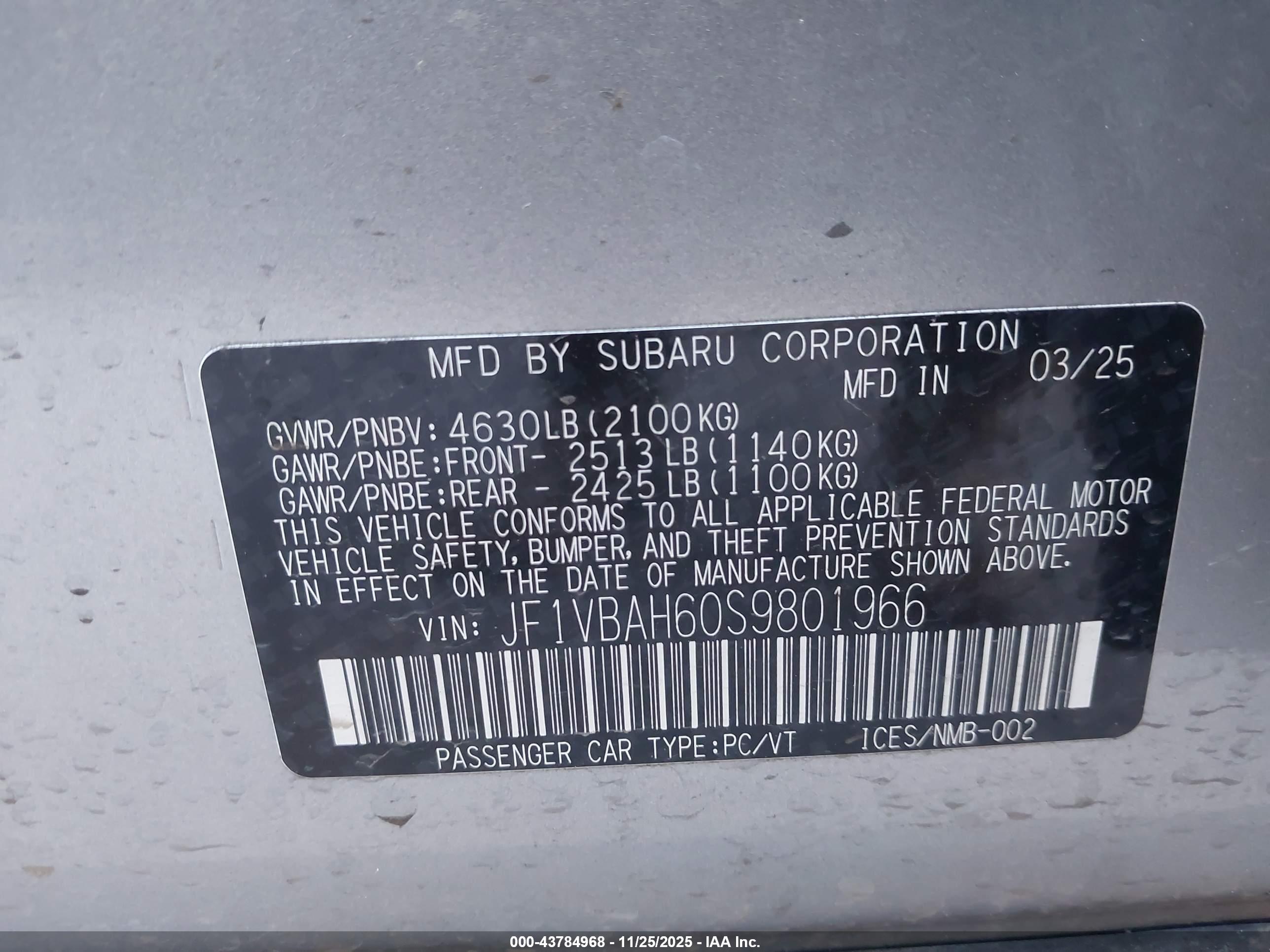 SUBARU WRX image 9